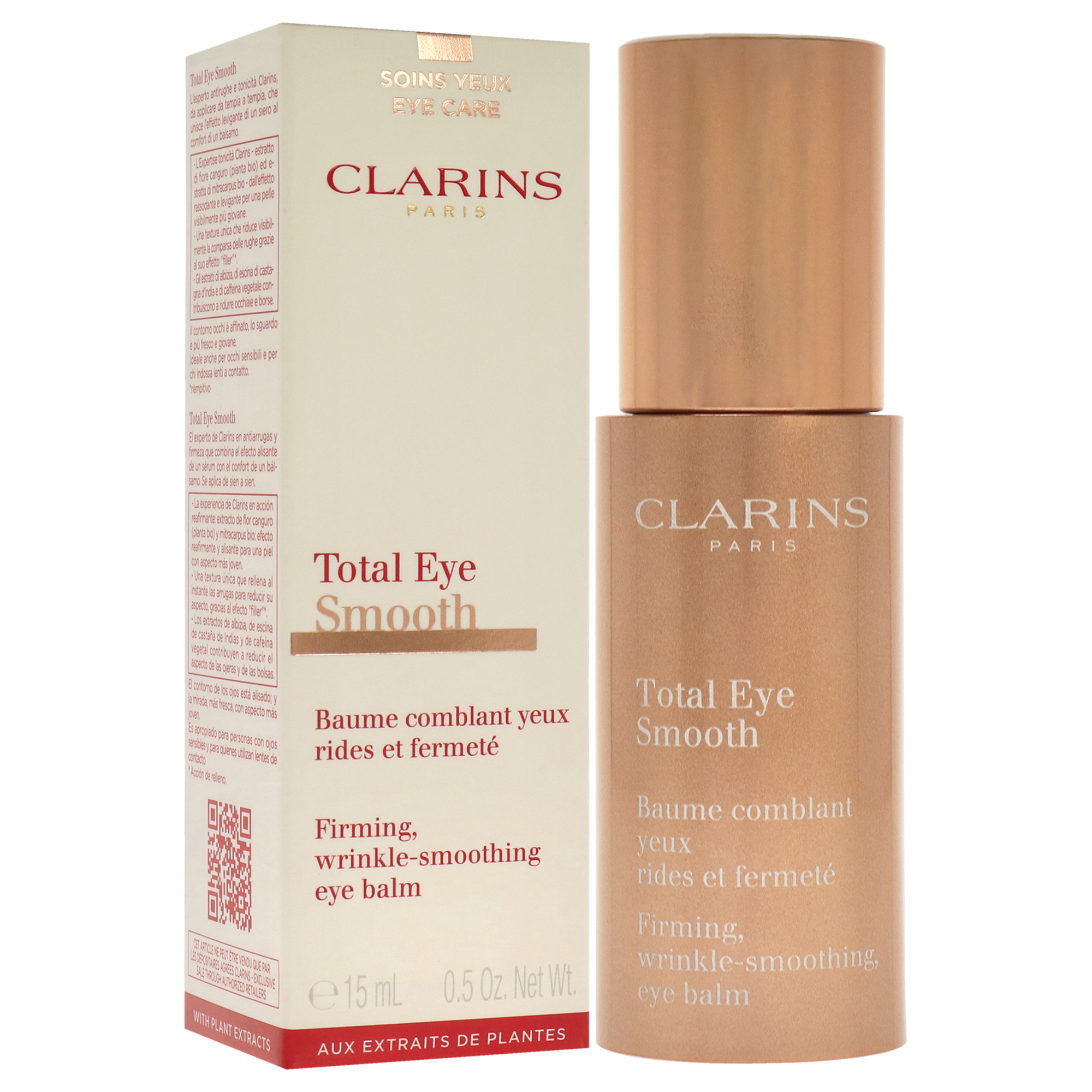 Foto 3 | Bálsamo Para Ojos Clarins Total 15ml - Venta Internacional.