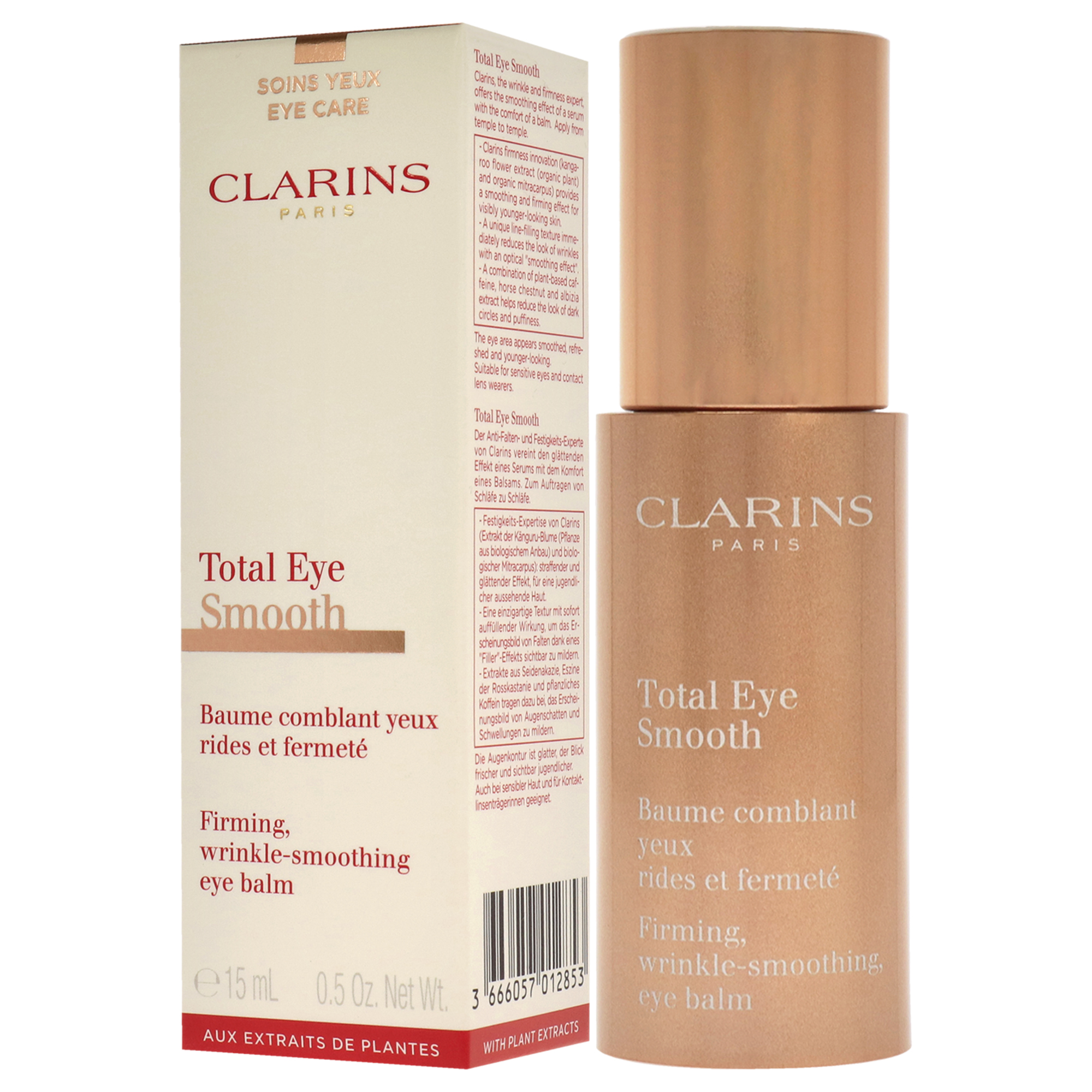 Foto 4 | Bálsamo Para Ojos Clarins Total 15ml - Venta Internacional.