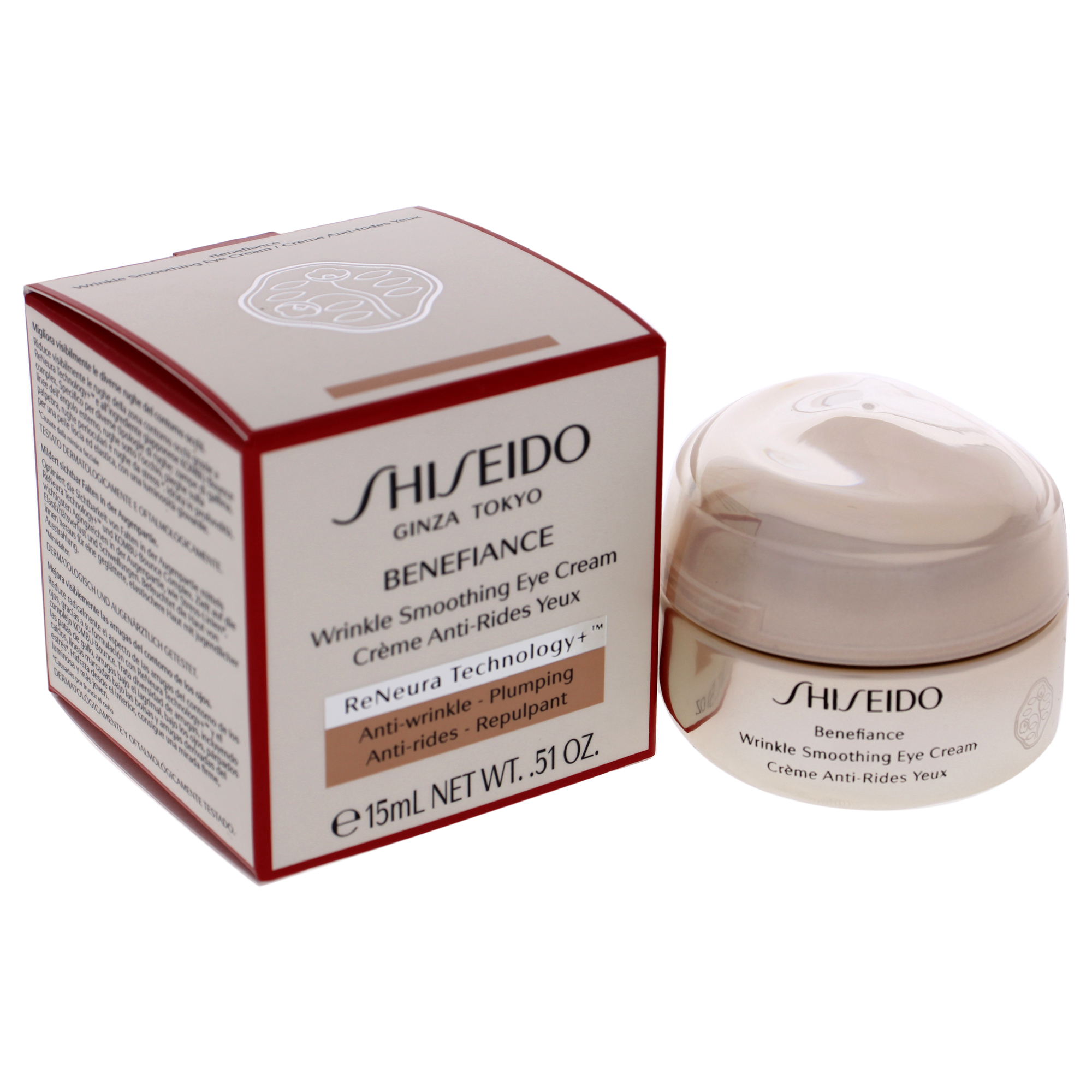 Foto 5 pulgar | Crema Para Ojos Shiseido Benefiance Wrinkle Smoothing - Venta Internacional.