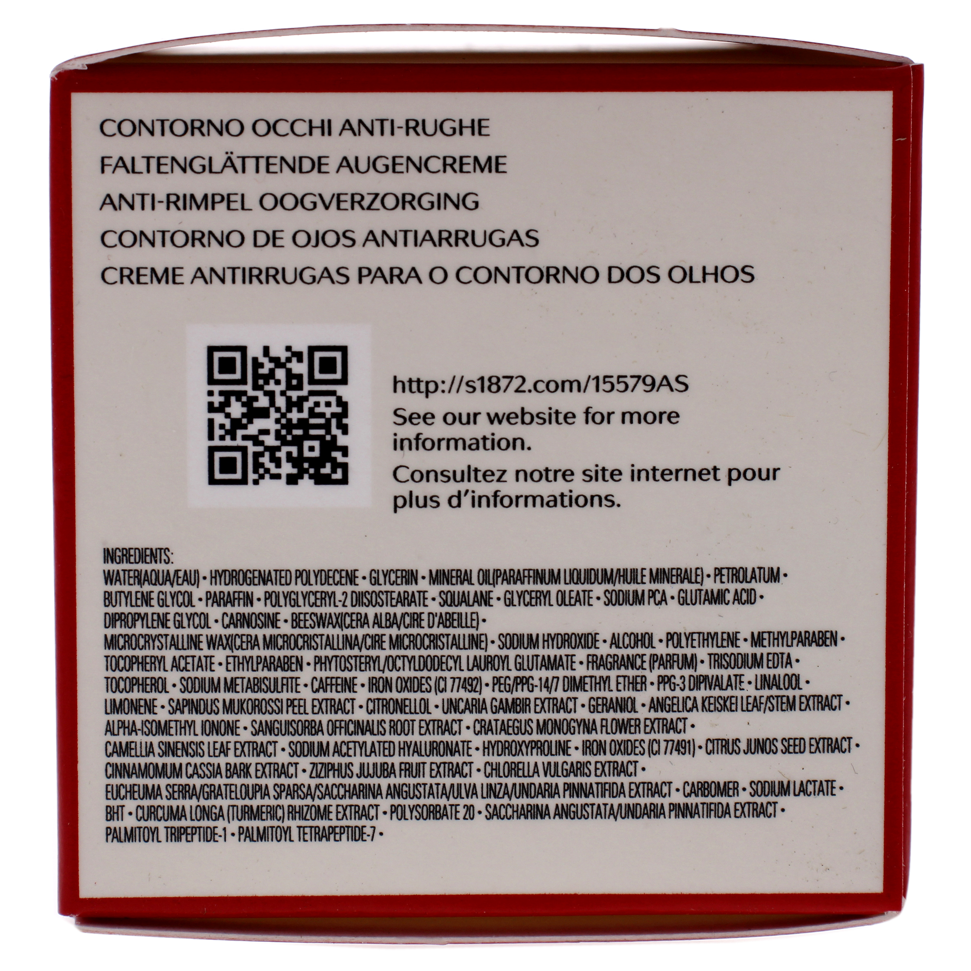 Foto 7 pulgar | Crema Para Ojos Shiseido Benefiance Wrinkle Smoothing - Venta Internacional.