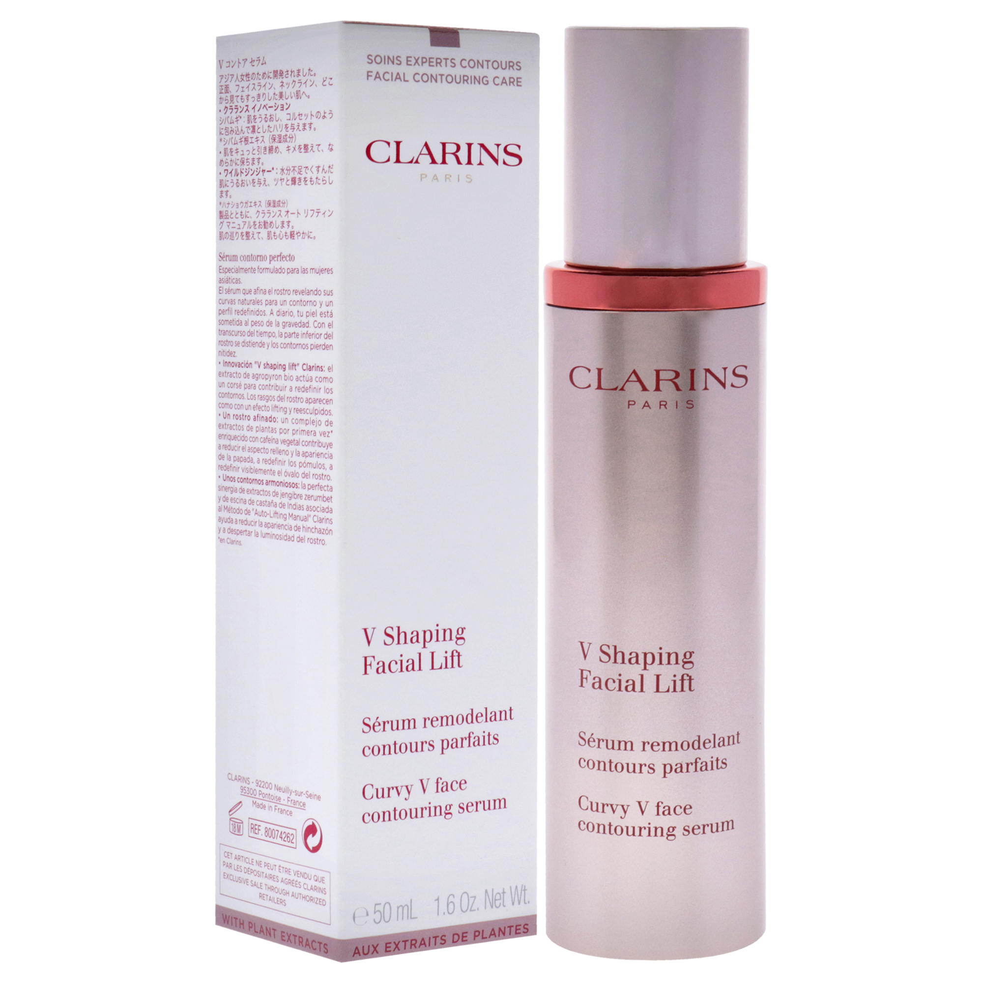 Foto 4 pulgar | Sérum Clarins V Shaping Facial Lift 50 Ml - Venta Internacional.