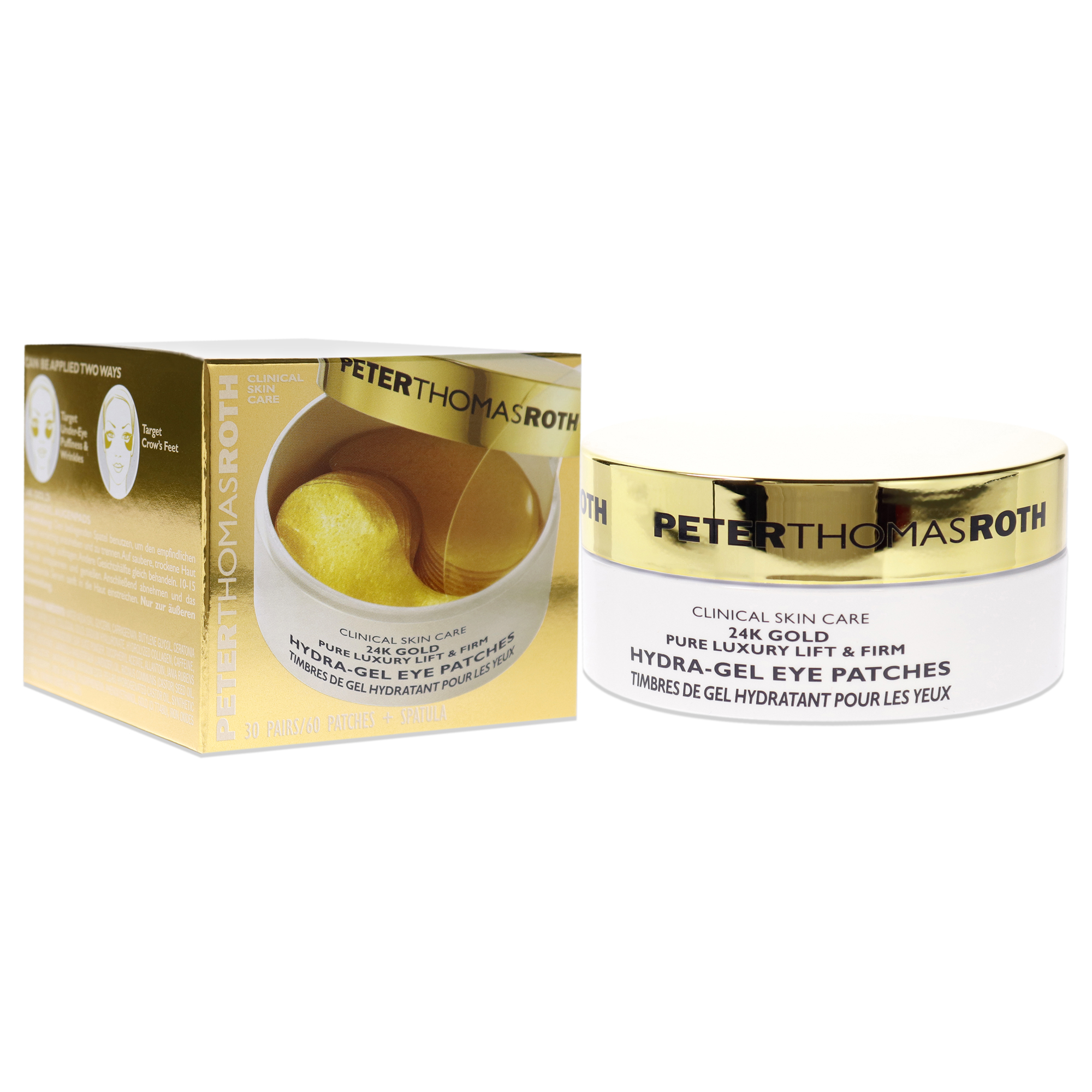 Foto 4 pulgar | Parches para Ojos Peter Thomas Roth 24k Gold Gel Hidratante-Venta Internacional