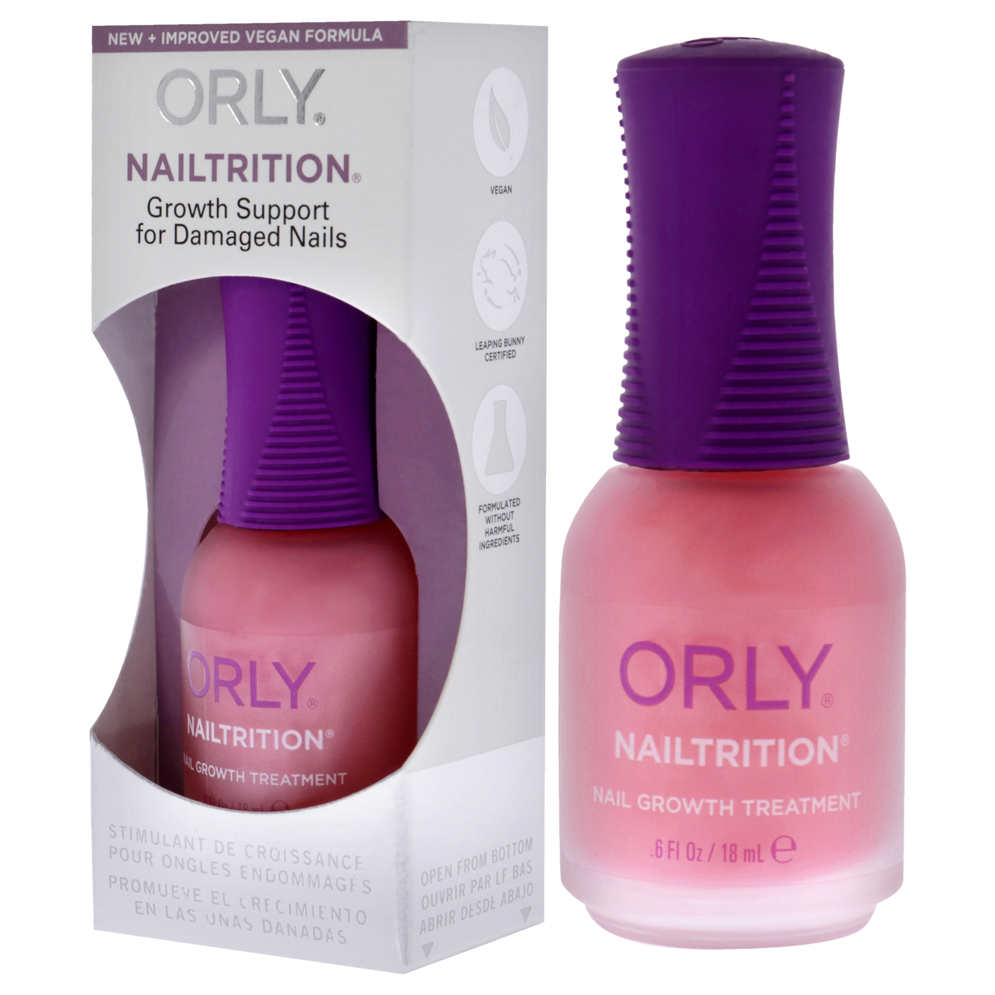 Foto 5 pulgar | Tratamiento Para El Crecimiento De Uñas Orly Nailtrition Para Mujer, 18 Ml - Venta Internacional.