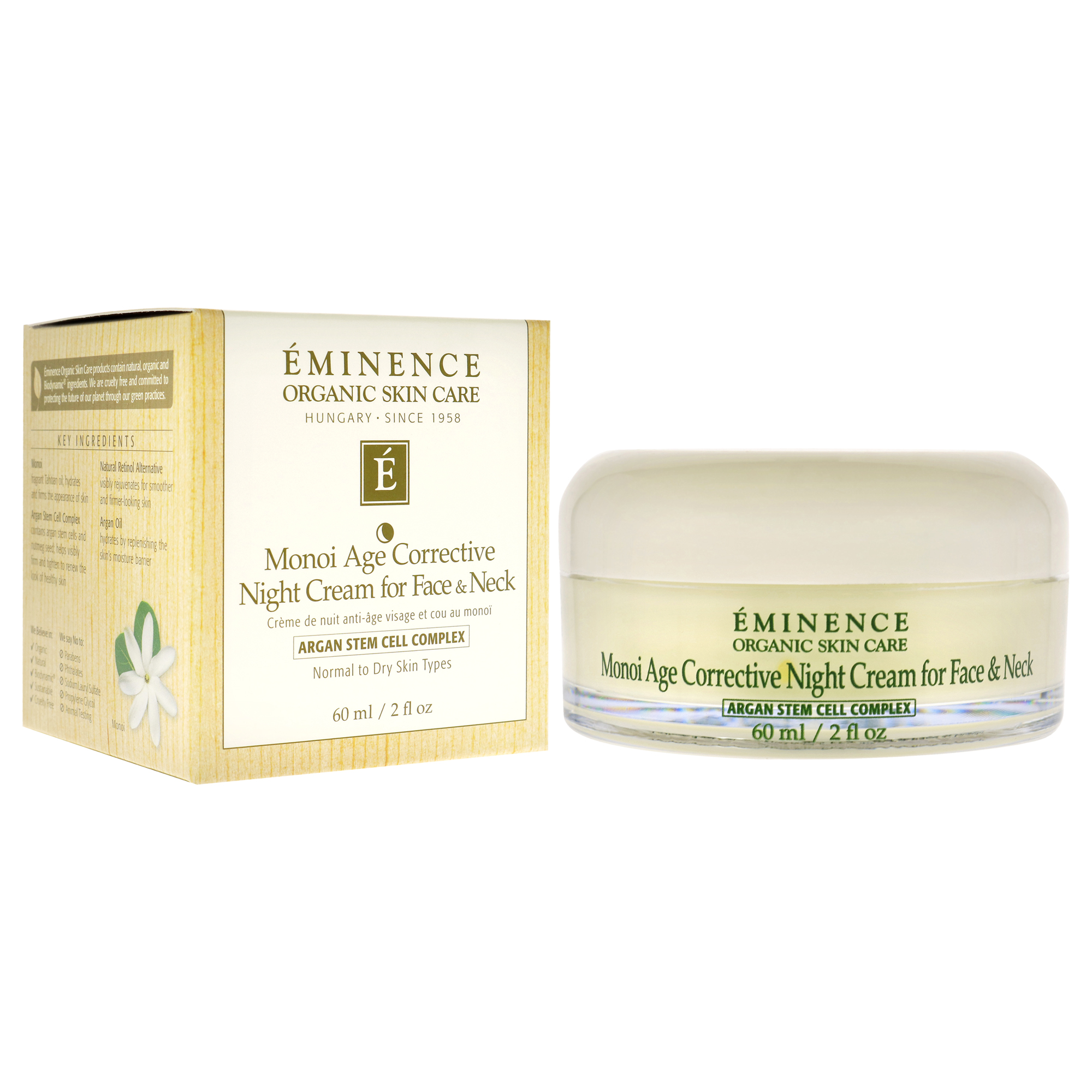 Foto 4 pulgar | Crema de Noche Eminence Monoi Age Corrective para Rostro y Cuello - Venta Internacional