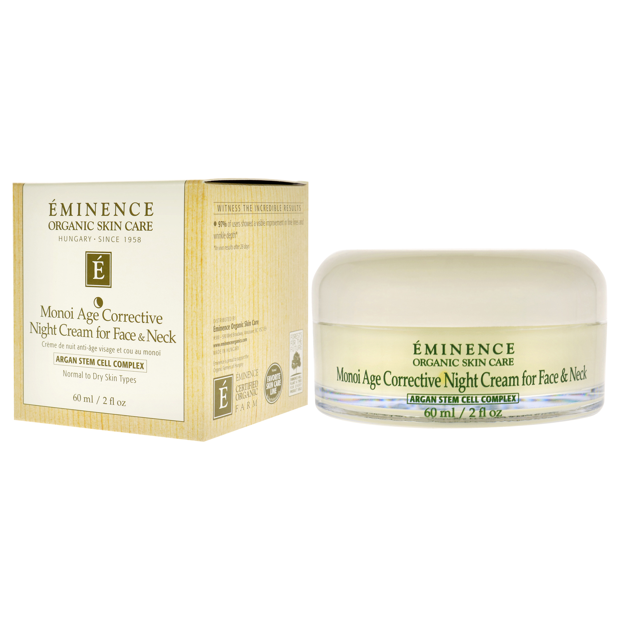 Foto 5 pulgar | Crema de Noche Eminence Monoi Age Corrective para Rostro y Cuello - Venta Internacional