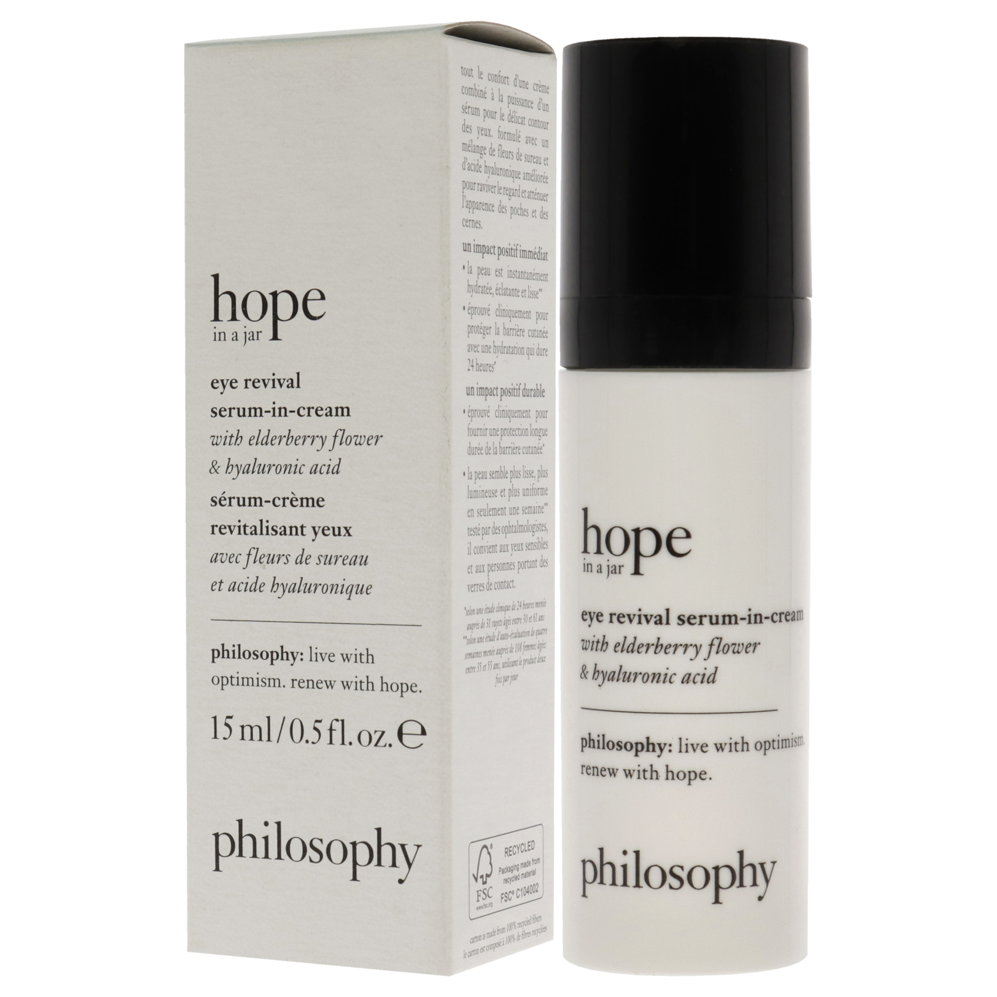 Foto 5 pulgar | Sérum En Crema Philosophy Hope In A Jar Eye Revival 15 Ml - Venta Internacional.