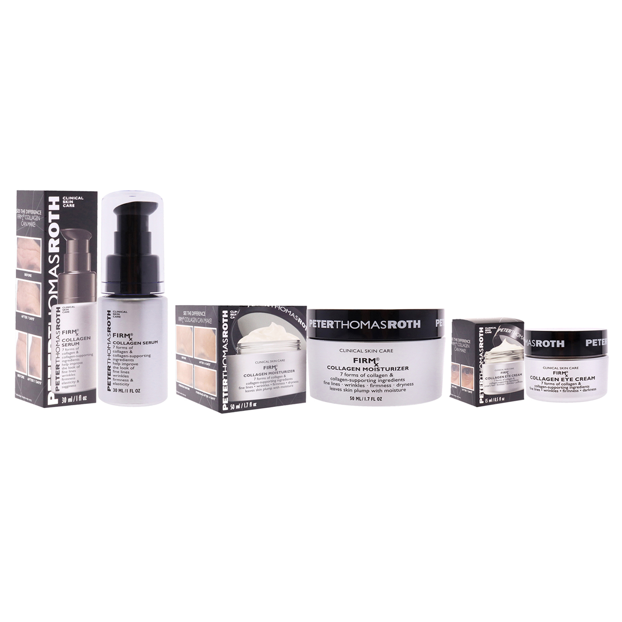 Foto 3 | Kit De Cuidado De La Piel Peter Thomas Roth Firmx Collagen Eyes Cream, Moi - Venta Internacional.