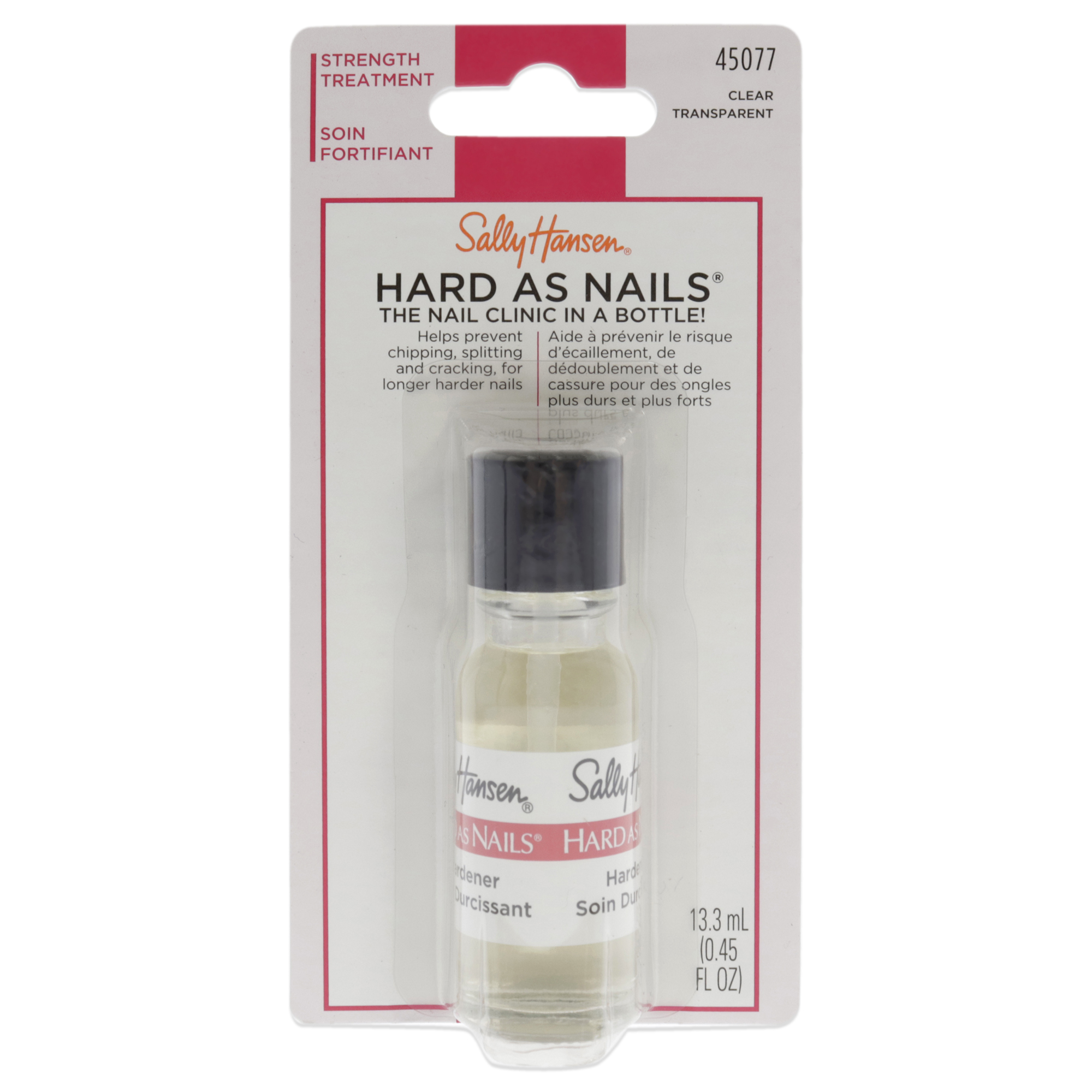 Foto 2 pulgar | Tratamiento Fortalecedor De Uñas Sally Hansen Hard As Nails, 13 Ml - Venta Internacional.