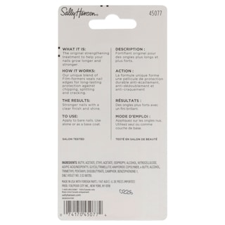 Foto 3 | Tratamiento Fortalecedor De Uñas Sally Hansen Hard As Nails, 13 Ml - Venta Internacional.