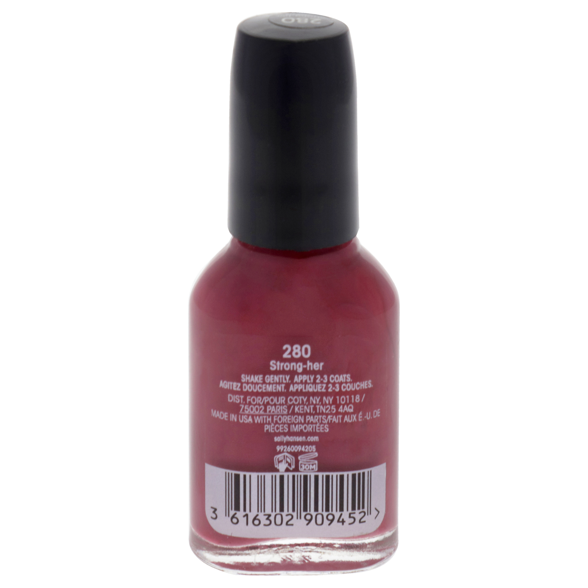 Foto 3 pulgar | Esmalte De Uñas Sally Hansen Hard As Nails-280 Strong-her 13ml - Venta Internacional.