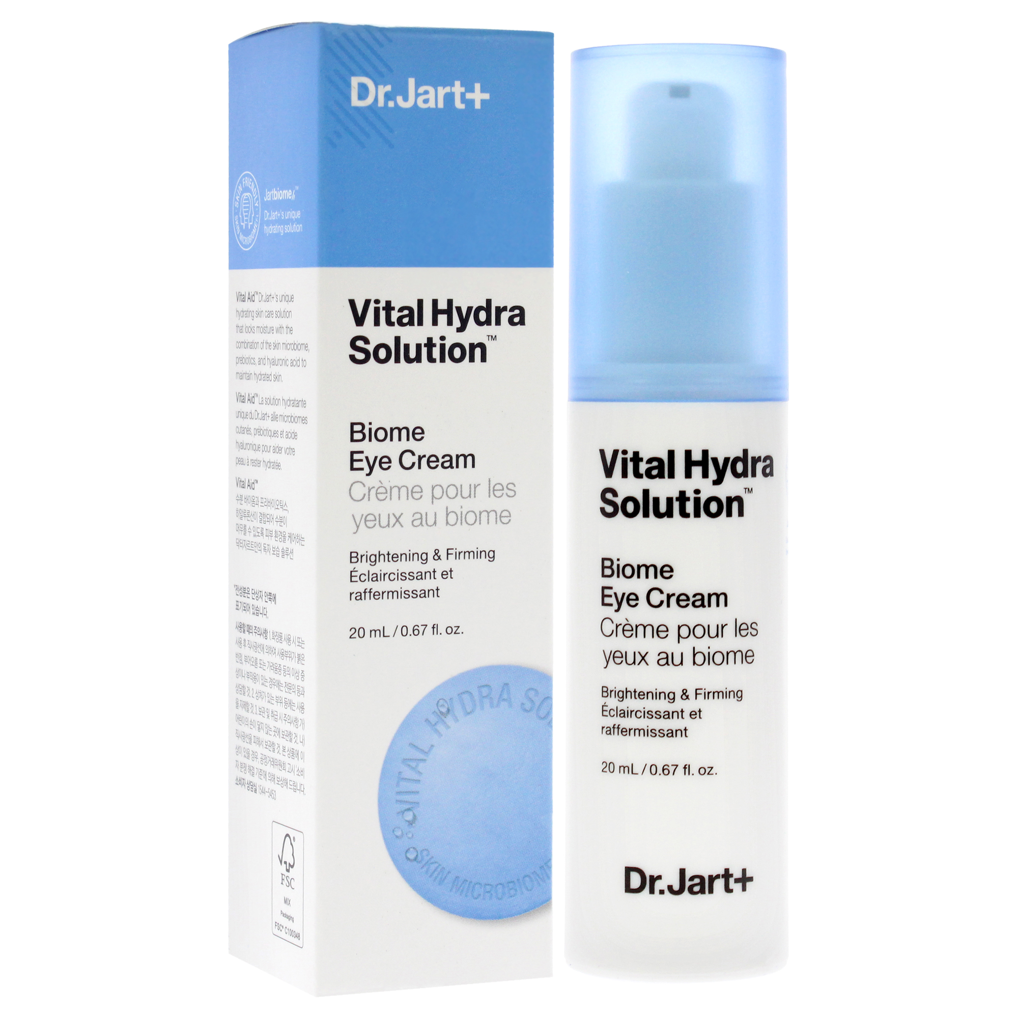 Foto 4 pulgar | Crema Para Ojos Dr. Jart+ Vital Hydra Solution Biome, 20 Ml, Unisex - Venta Internacional.