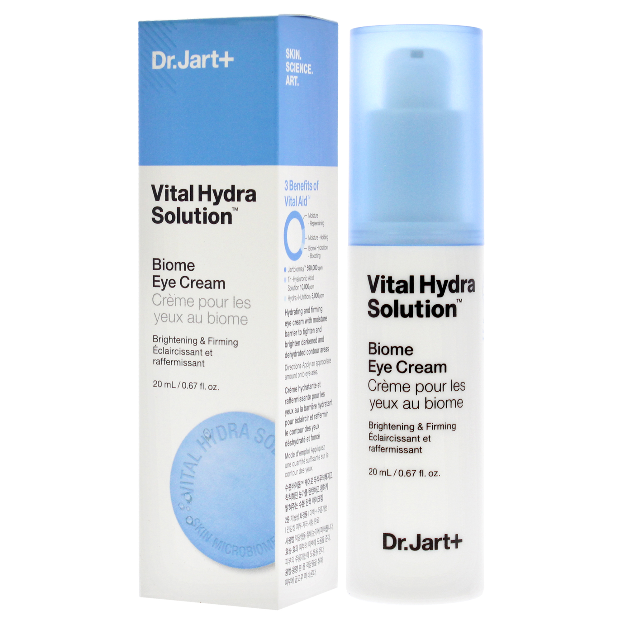 Foto 5 pulgar | Crema Para Ojos Dr. Jart+ Vital Hydra Solution Biome, 20 Ml, Unisex - Venta Internacional.