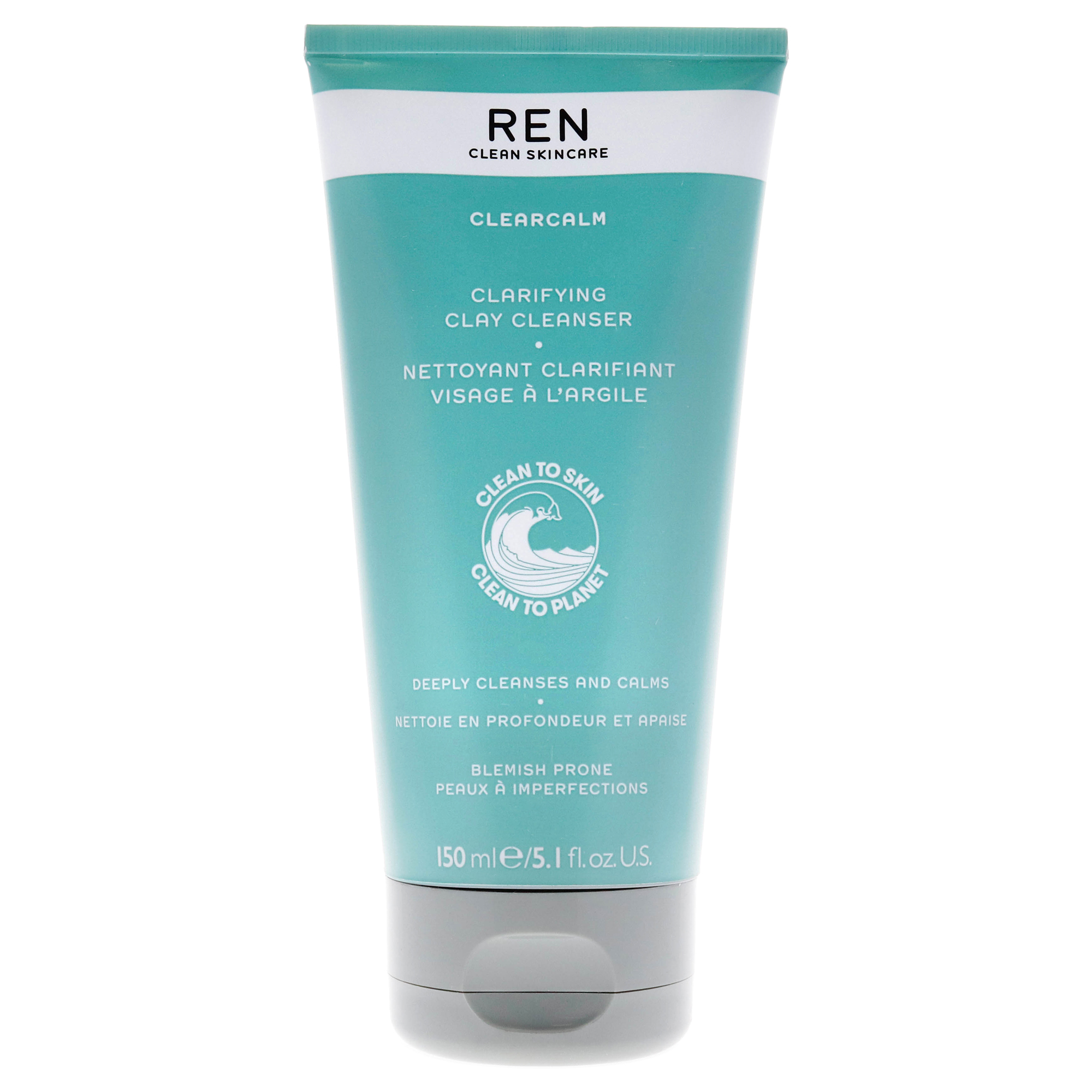 Foto 2 pulgar | Limpiador Ren Clearcalm 3 Clay 150 Ml - Venta Internacional.