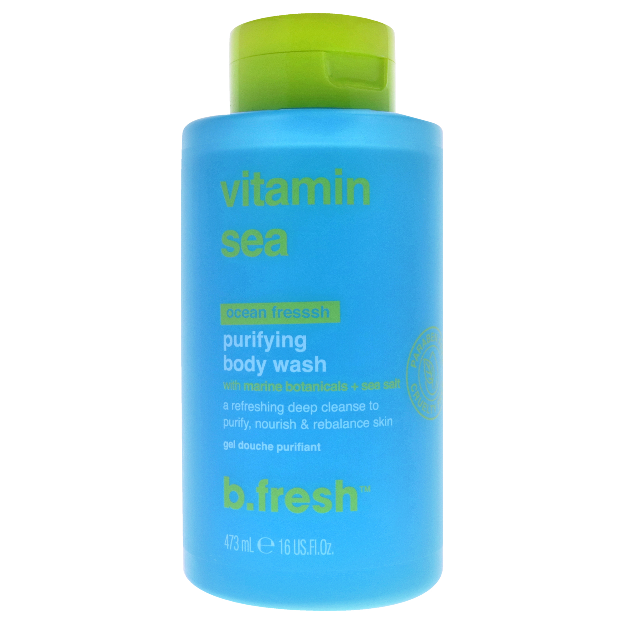 Gel De Baño B.tan Con Vitamina Marina Purificante, 473 Ml - Venta Internacional.