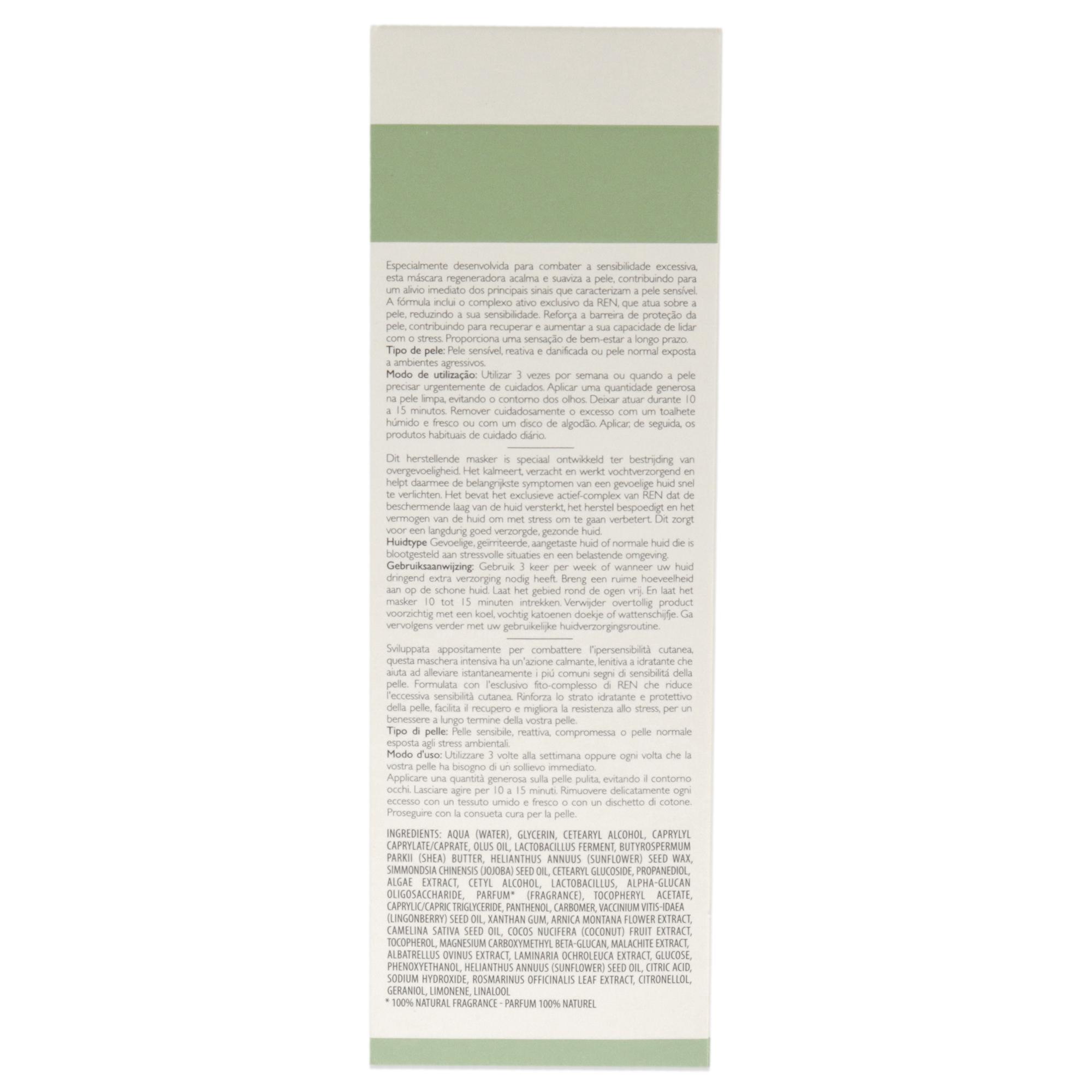 Foto 7 pulgar | Mascarilla Facial Ren Evercalm Rescue 50 ml contra Enrojecimiento e Irritación - Venta Internacional
