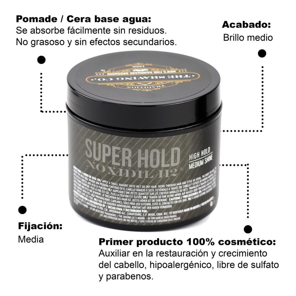 Foto 7 | Kit Loción Crecimiento Capilar Y Super Hold Pomada Noxidil