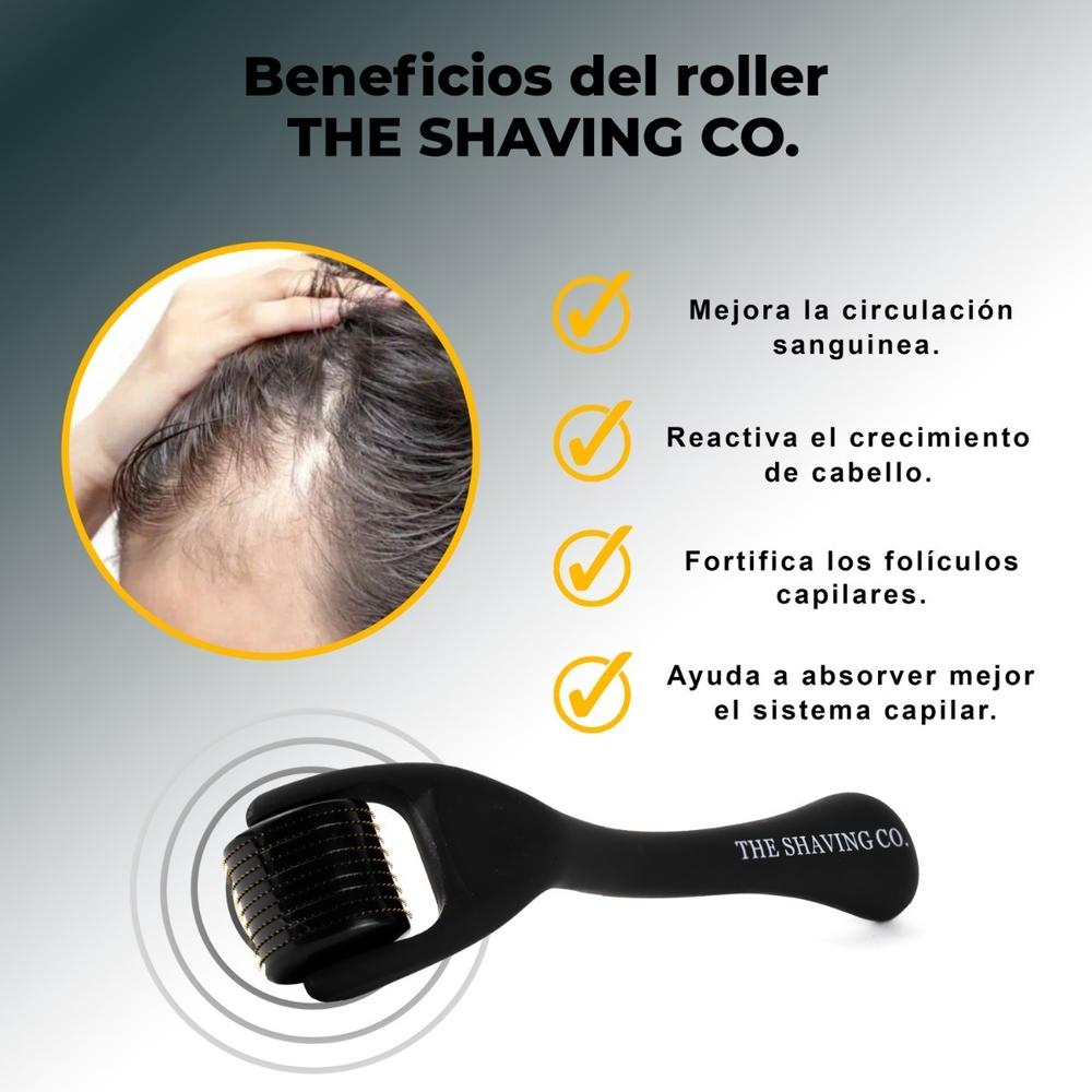 Foto 4 pulgar | Kit Loción Capilar Noxidil + Roller Cabello The Shaving Co.