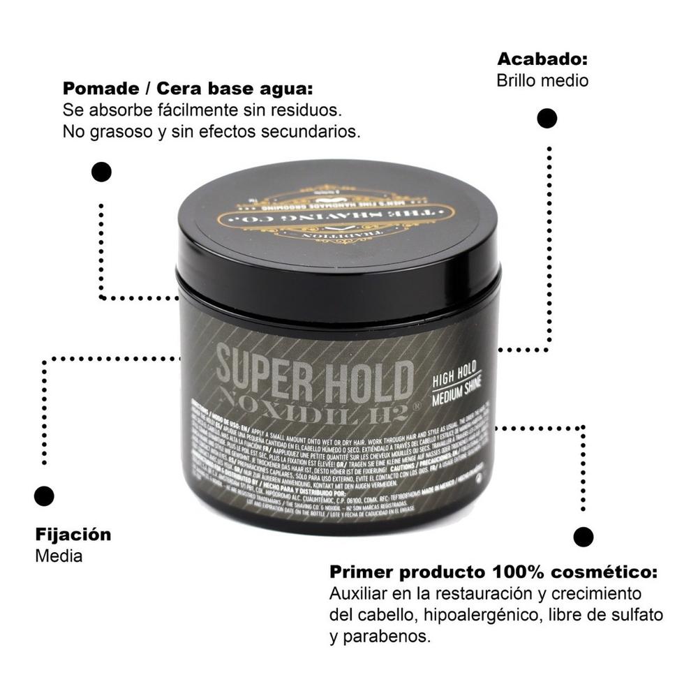 Foto 4 pulgar | Kit de Sistema Capilar Noxidil H2 Y Pomada Cabello Noxidil H2 The Shaving Co