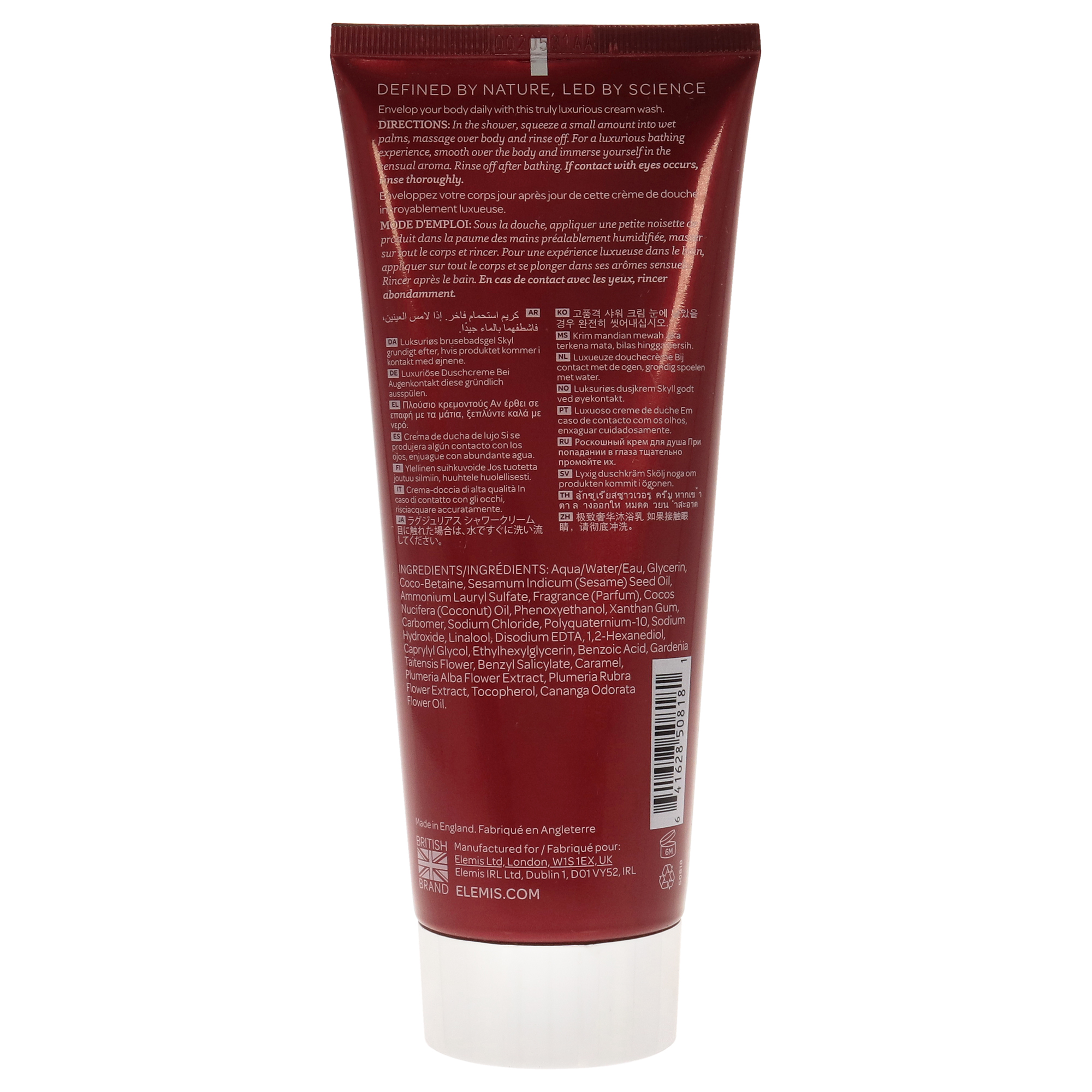 Foto 4 pulgar | Crema De Ducha Elemis Frangipani Monoi 200 Ml Unisex - Venta Internacional.