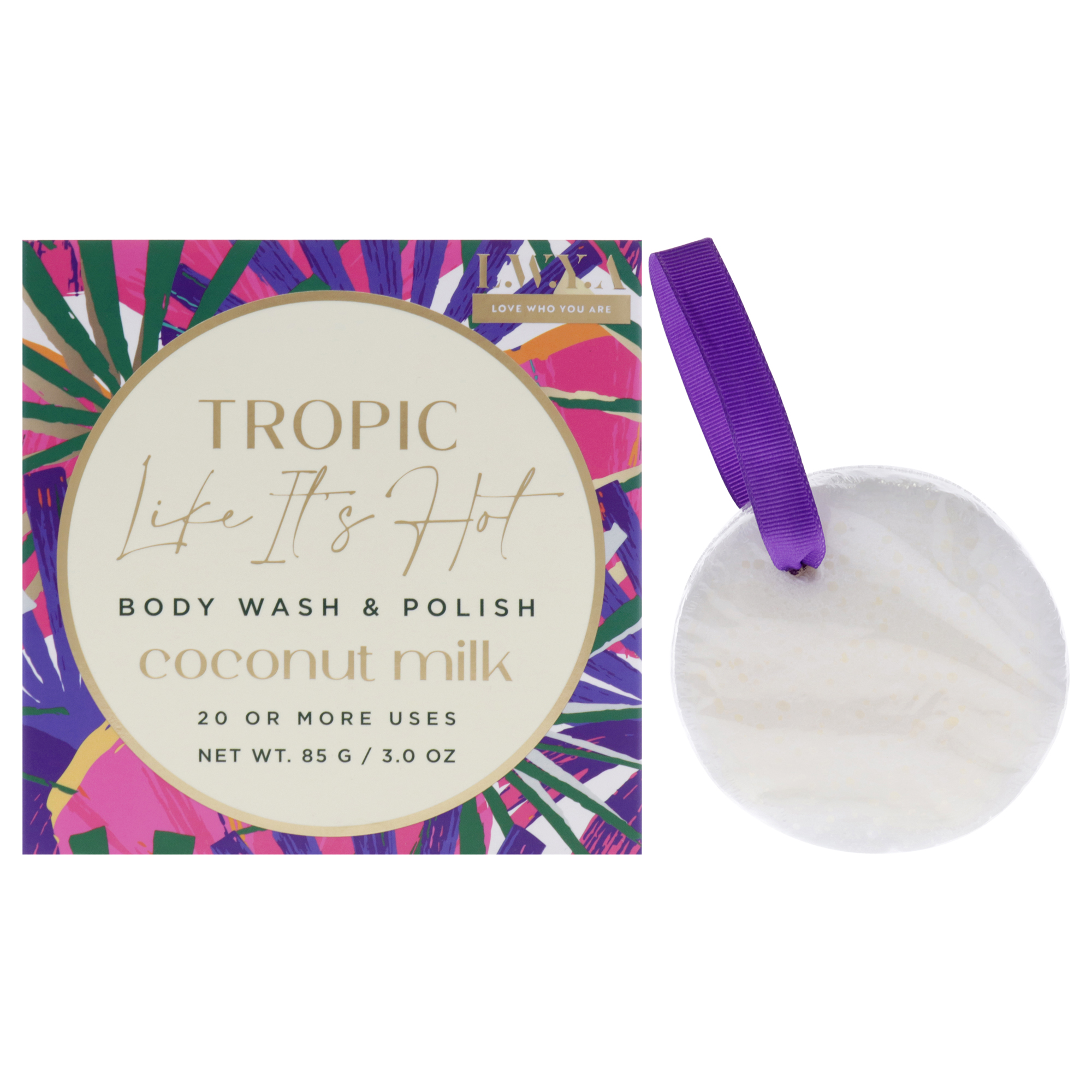 Gel De Baño Lwya Tropic Like It's Hot Coconut Milk 90 Ml Para Mujeres - Venta Internacional.