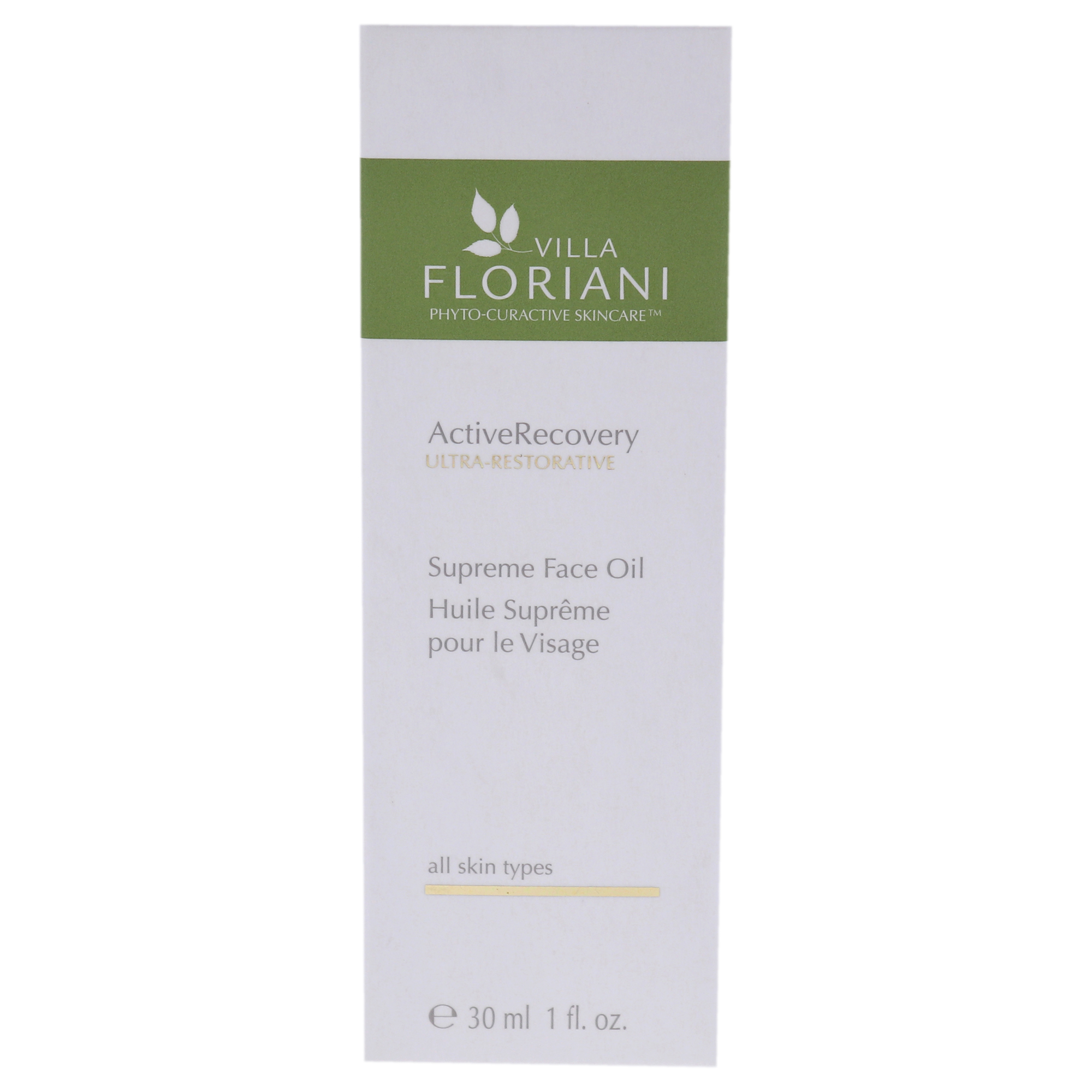 Foto 6 pulgar | Aceite Facial Supreme De Villa Floriani - Venta Internacional.