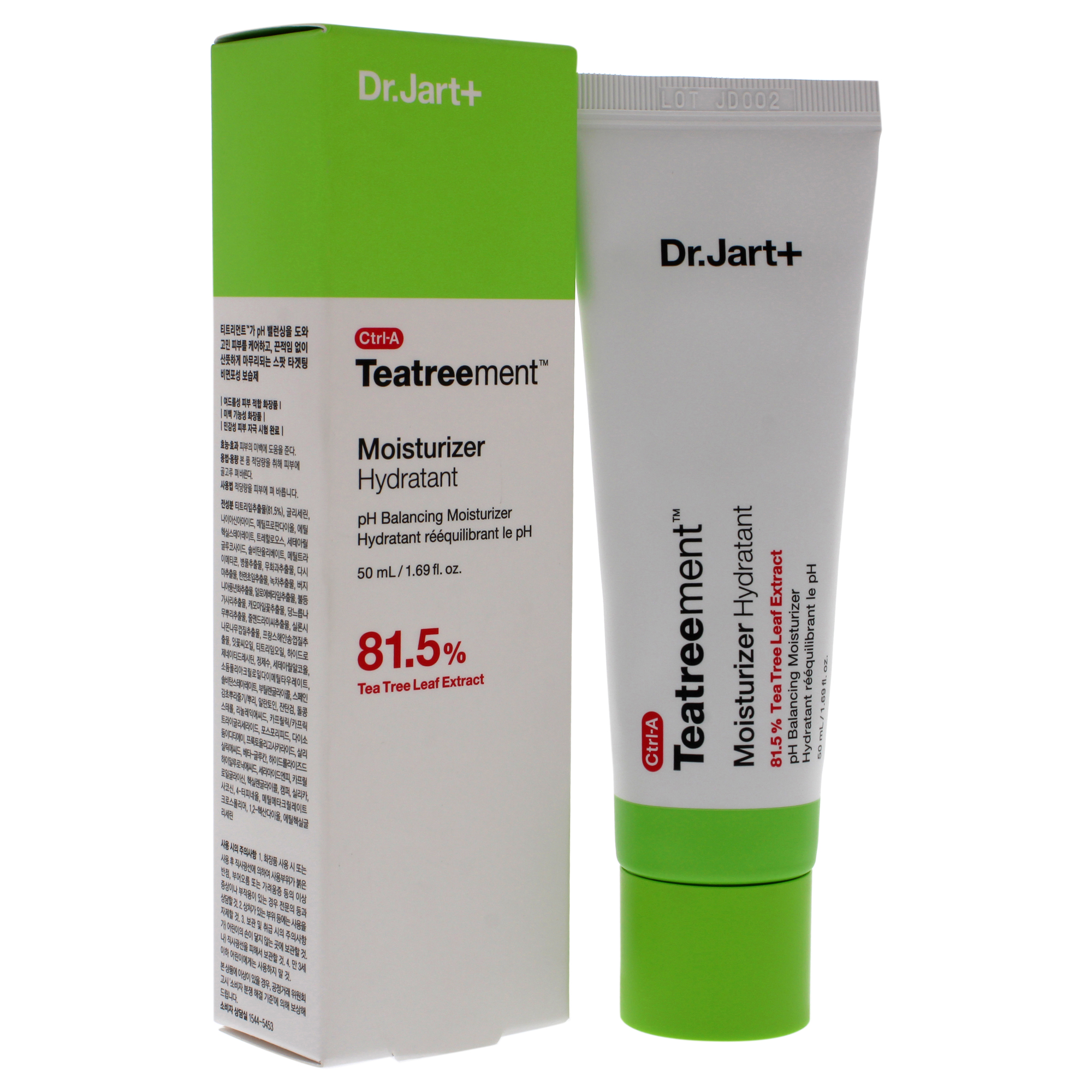 Foto 3 pulgar | Crema Hidratante Dr. Jart+ Ctrl A Teatreement, 50 Ml, Para Todo Tipo De Piel - Venta Internacional.