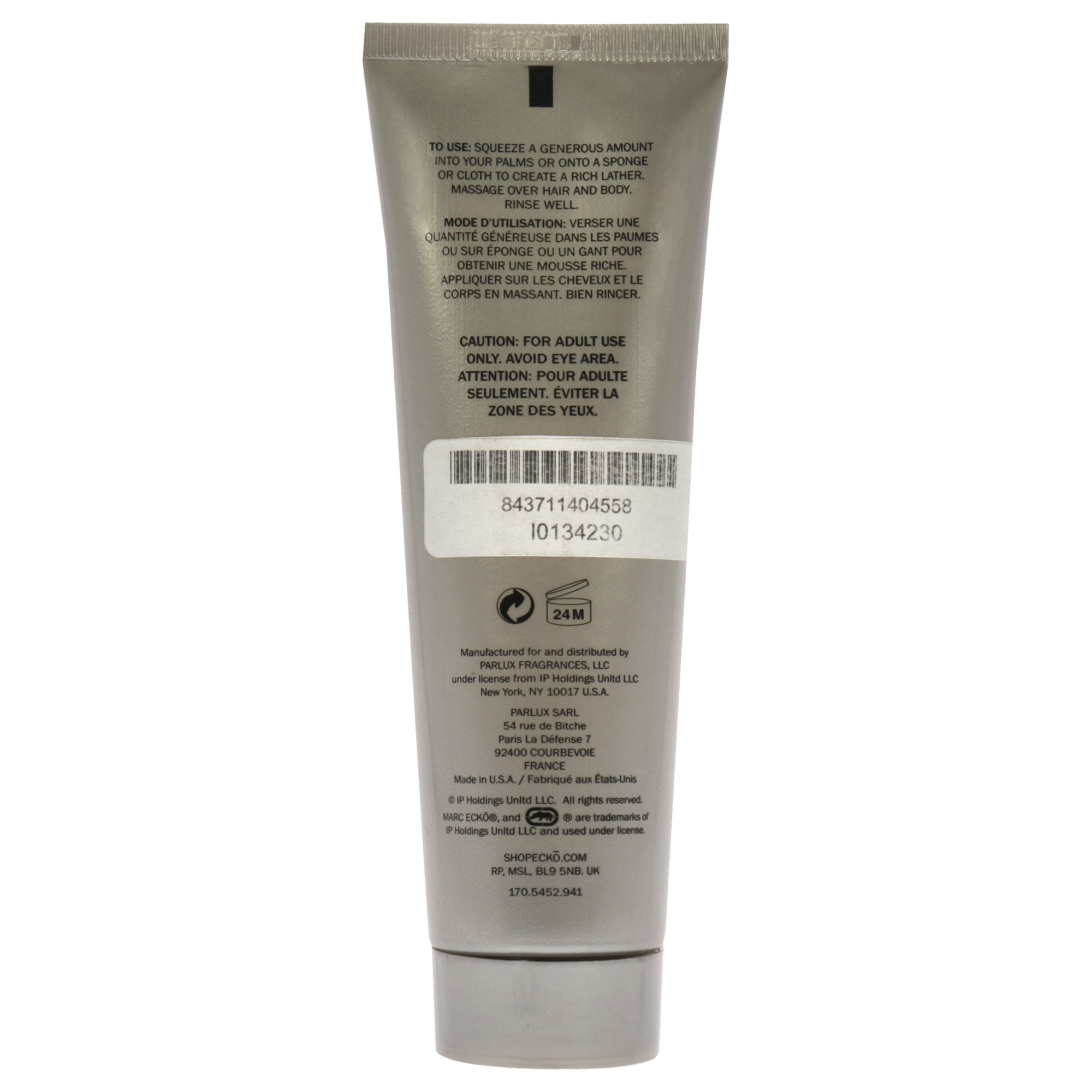 Foto 3 pulgar | Gel De Baño Y Cabello Marc Ecko Ecko Para Hombre 90 Ml - Venta Internacional.
