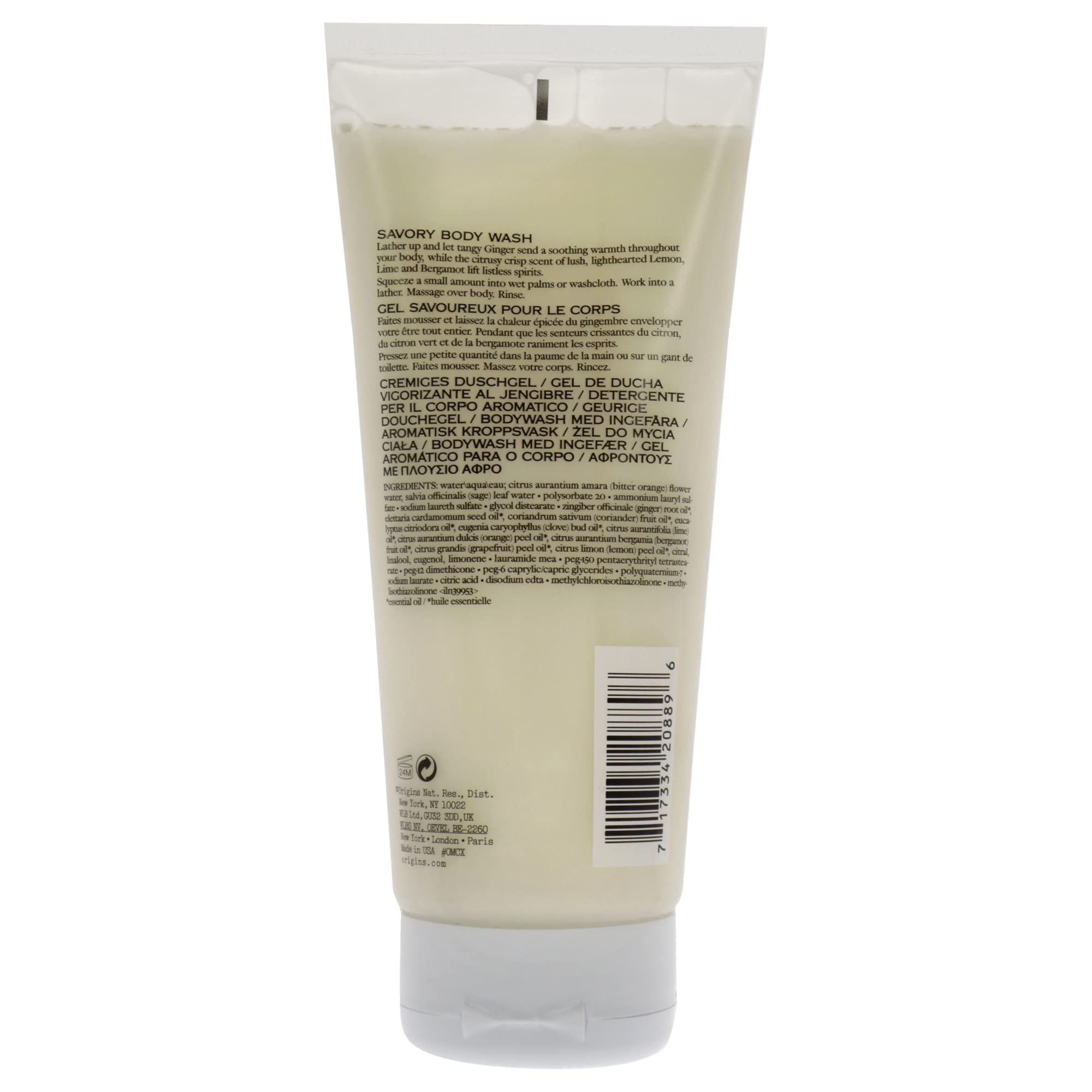 Foto 3 pulgar | Gel De Baño Origins Ginger Burst 200 Ml Savory Beige - Venta Internacional.