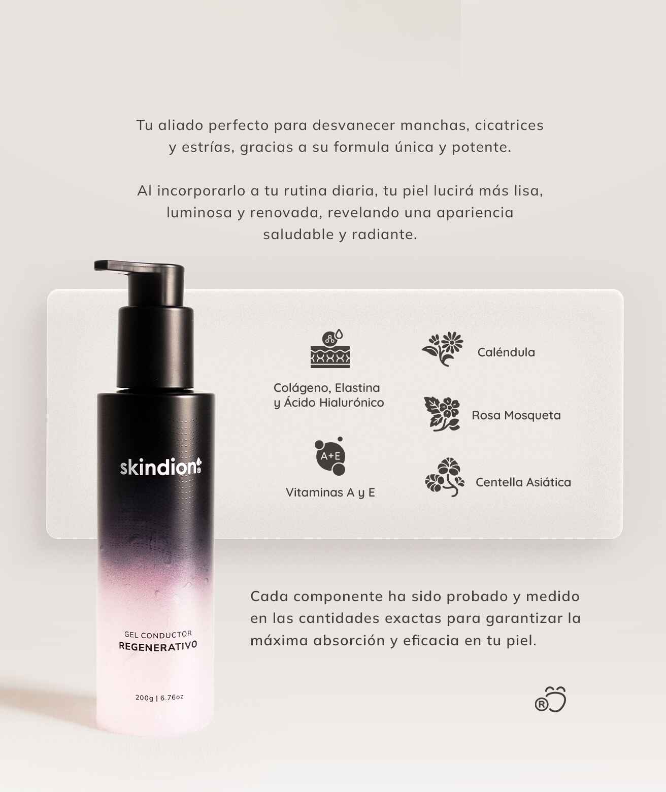 Foto 6 pulgar | Skindion Beauty Kit: Tonificante Y Rejuvenecedor Facial