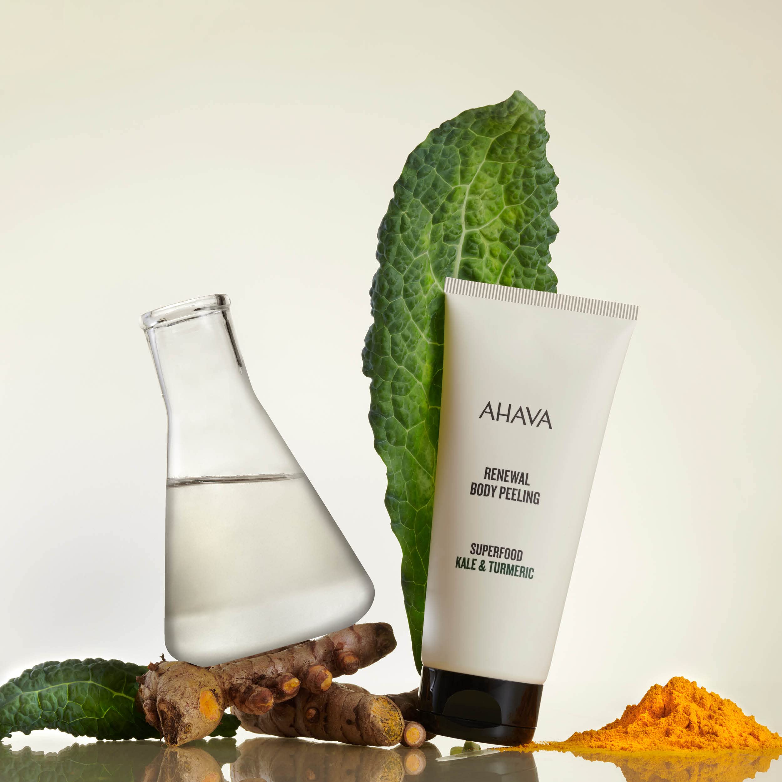 Foto 6 pulgar | Exfoliante Corporal Ahava Superfood, Col Rizada Y Cúrcuma, 200 Ml, Antienvejecimiento - Venta Internacional.