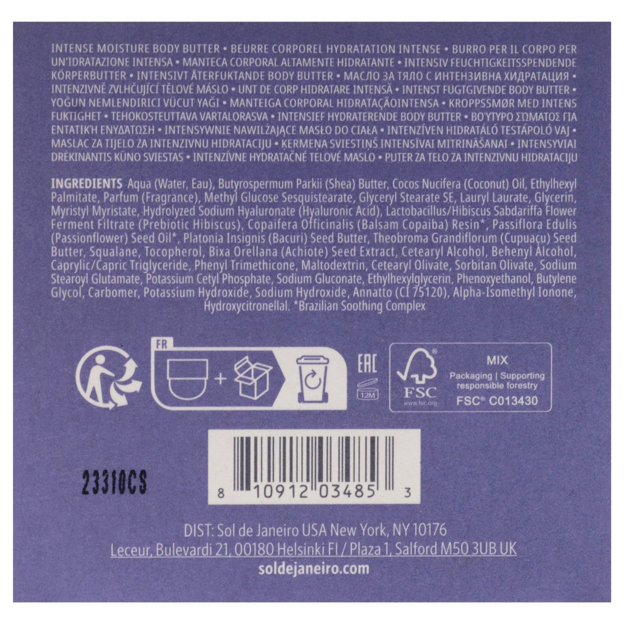 Foto 7 | Manteca Corporal Sol de Janeiro Delicia Drench 240 ml para Mujer - Venta Internacional