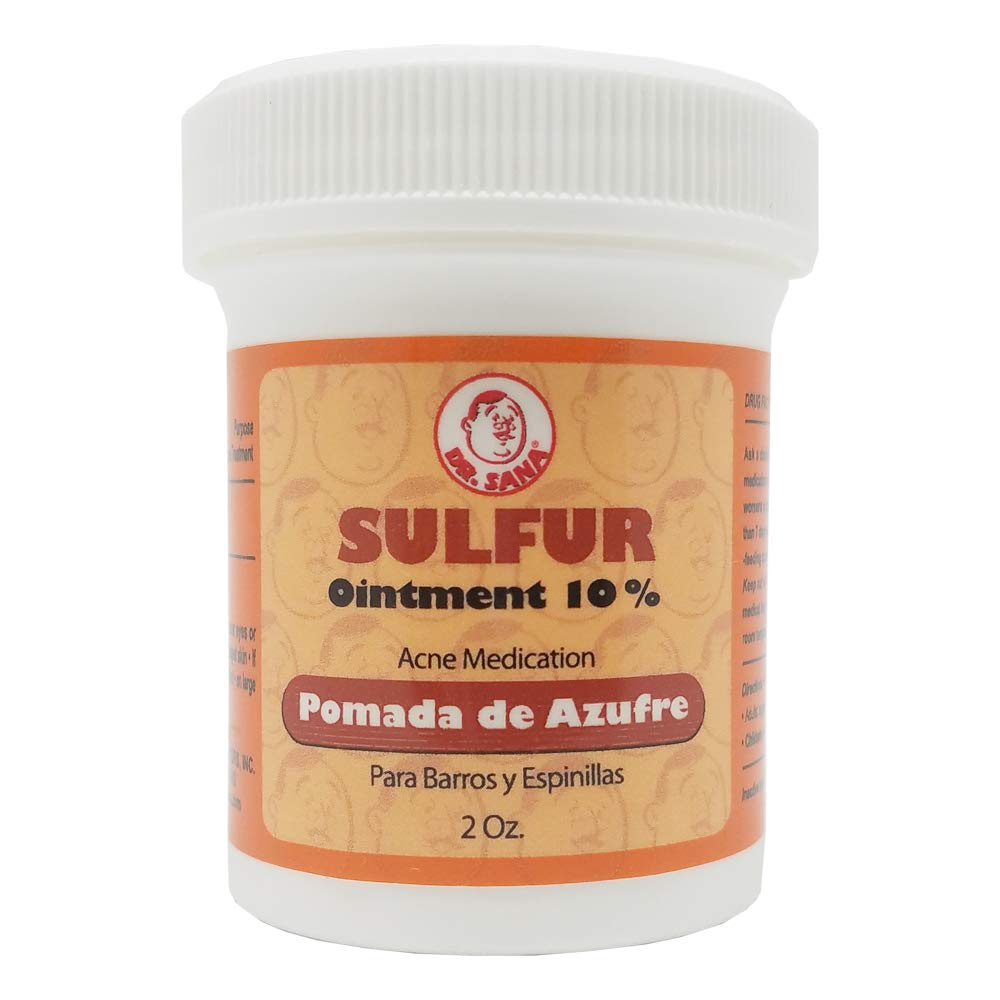 Foto 2 pulgar | Ungüento Dr. Sana Sulfur 10%, Medicamento Para El Acné Para Pieles Grasas - Venta Internacional.
