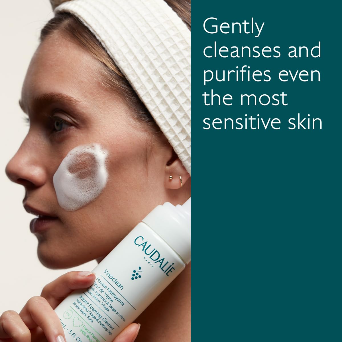 Foto 5 pulgar | Limpiador Caudalie Gentle Foaming Con Antioxidantes 150 Ml - Venta Internacional.