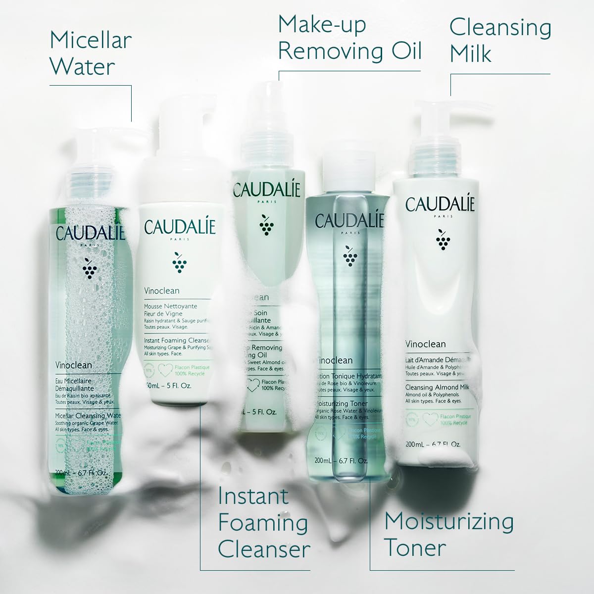 Foto 8 pulgar | Limpiador Caudalie Gentle Foaming Con Antioxidantes 150 Ml - Venta Internacional.