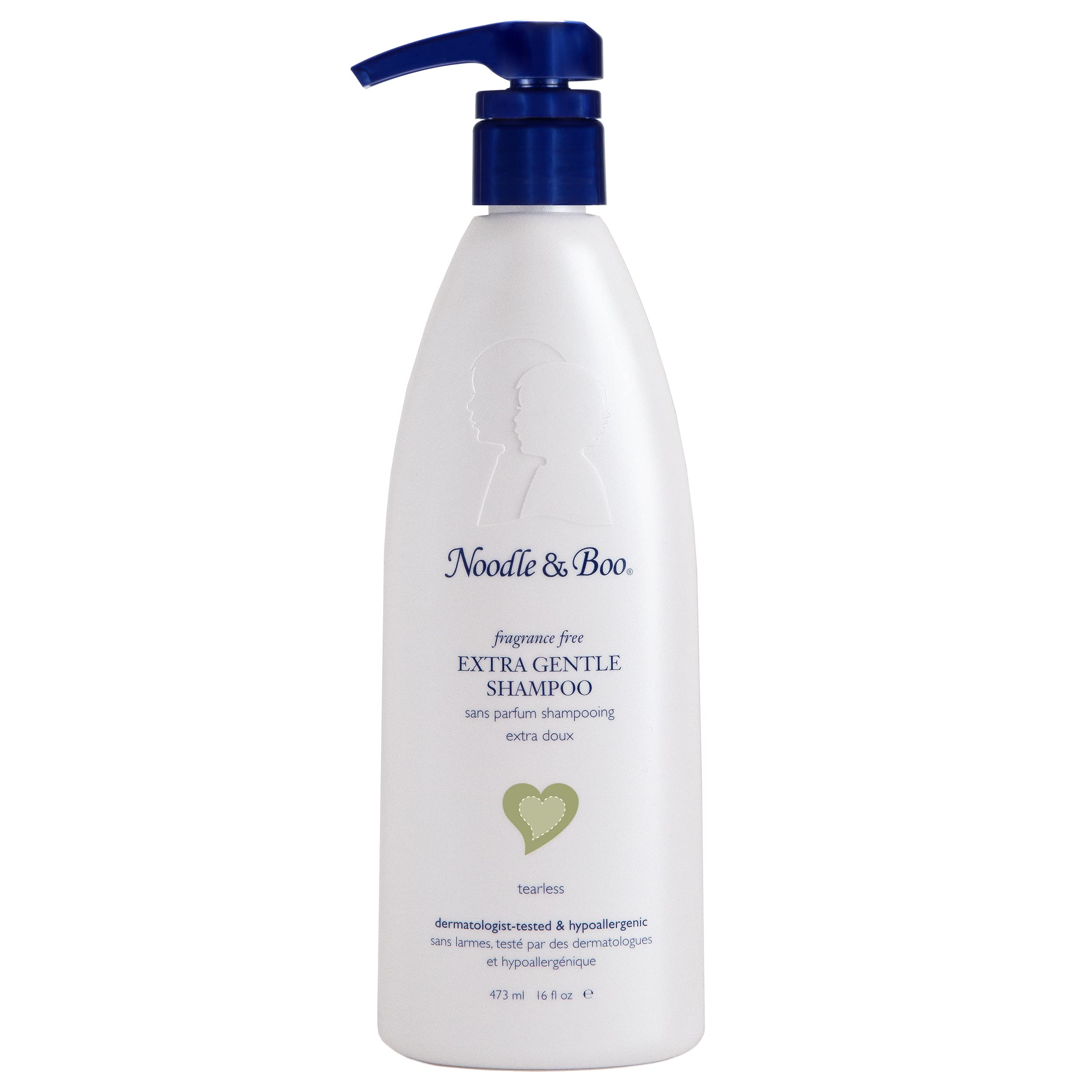 Champú Noodle & Boo Sin Fragancia, Extra Suave, 480 Ml, Para Bebés - Venta Internacional.