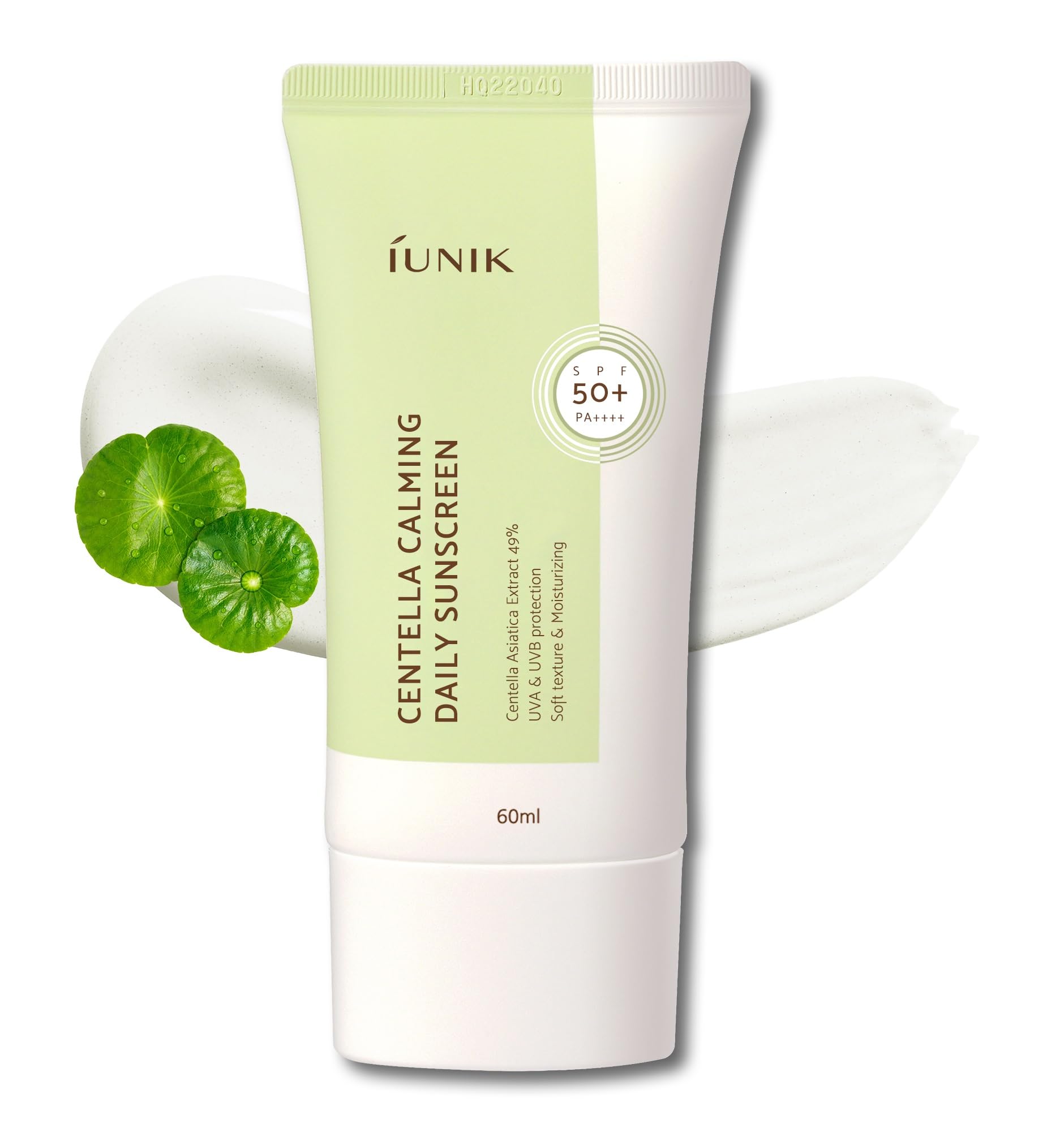 Protector Solar Iunik Centella Hidratante Calmante Spf 50+ Pa++++ - Venta Internacional.