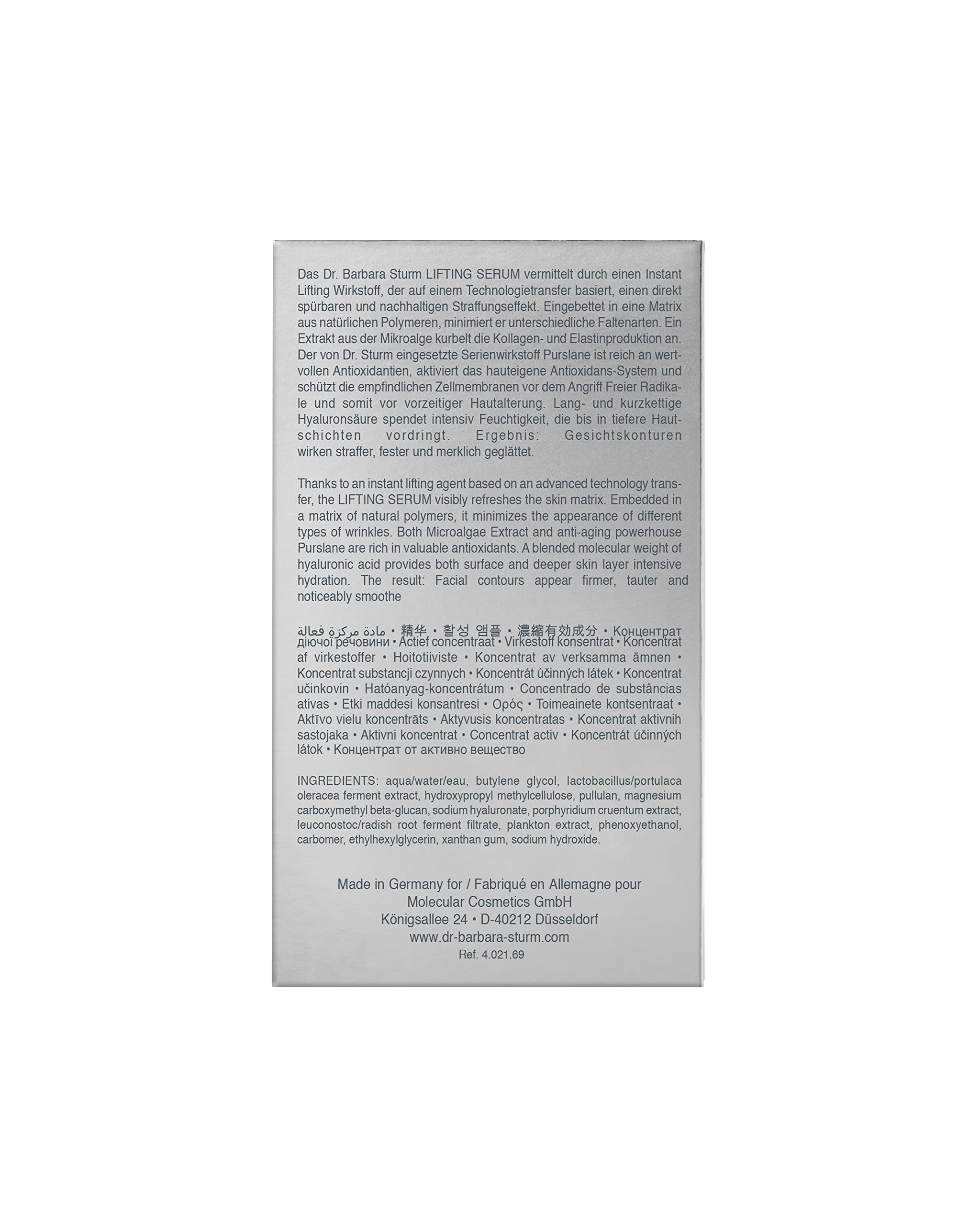 Foto 4 pulgar | Sérum Reafirmante Dra. Barbara Sturm 30 Ml - Venta Internacional.