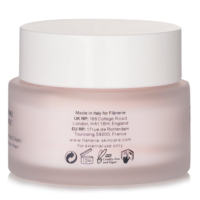 Foto 7 pulgar | Crema De Noche Flanerie Restauradora Para Rostro Y Ojos Con Cuarzo Rosa - Venta Internacional.