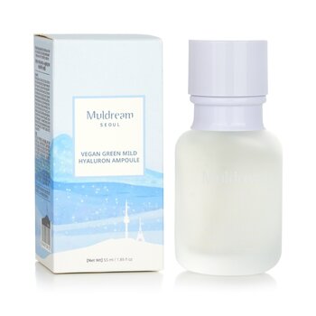 Foto 4 pulgar | Ampolla Hidratante Muldream Vegan Green Con Ácido Hialurónico Suave - Venta Internacional.