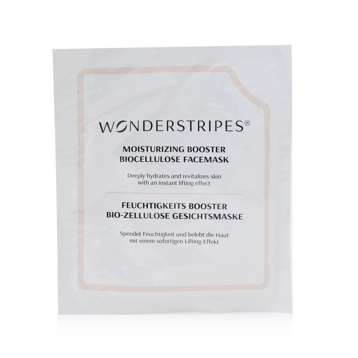 Mascarilla Facial Wonderstripes Hidratante Booster Biocelulosa - Venta Internacional.