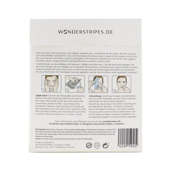 Foto 5 pulgar | Mascarilla Facial Wonderstripes Hidratante Booster Biocelulosa - Venta Internacional.