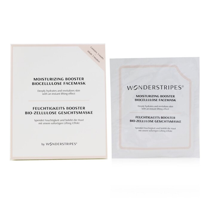 Foto 6 pulgar | Mascarilla Facial Wonderstripes Hidratante Booster Biocelulosa - Venta Internacional.