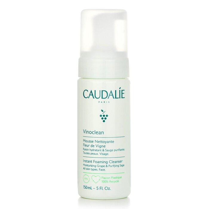 Foto 2 pulgar | Limpiador Facial Caudalie Vinoclean Instant Foaming 150 Ml - Venta Internacional.