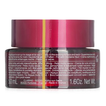 Foto 4 pulgar | Crema De Noche Clarins Multi Intensive Nuit Super Restorative - Venta Internacional.