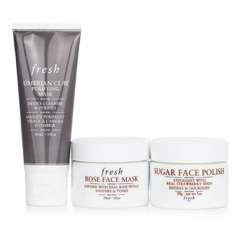 Foto 3 pulgar | Set De Mascarillas Faciales Fresh Umbrain Clay Purificadora De Poros, 30 Ml, Más Azúcar - Venta Internacional.