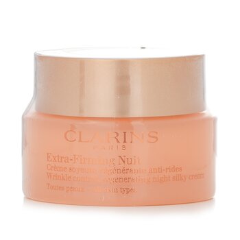 Crema Sedosa De Noche Clarins Extra Firming Nuit Wrinkle Control - Venta Internacional.