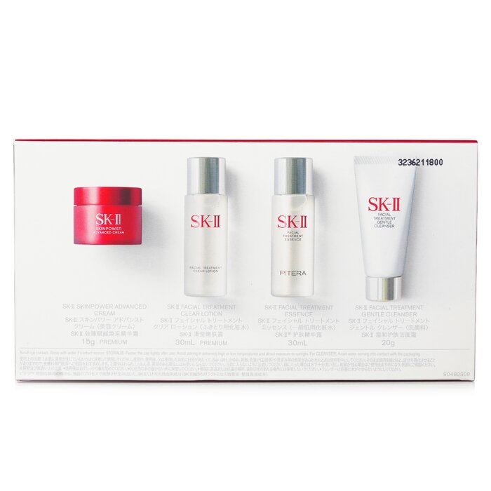 Foto 4 pulgar | Kit De Viaje Sk Ii Skinpower Advanced Cream, 15 G, Loción Transparente 3 - Venta Internacional.