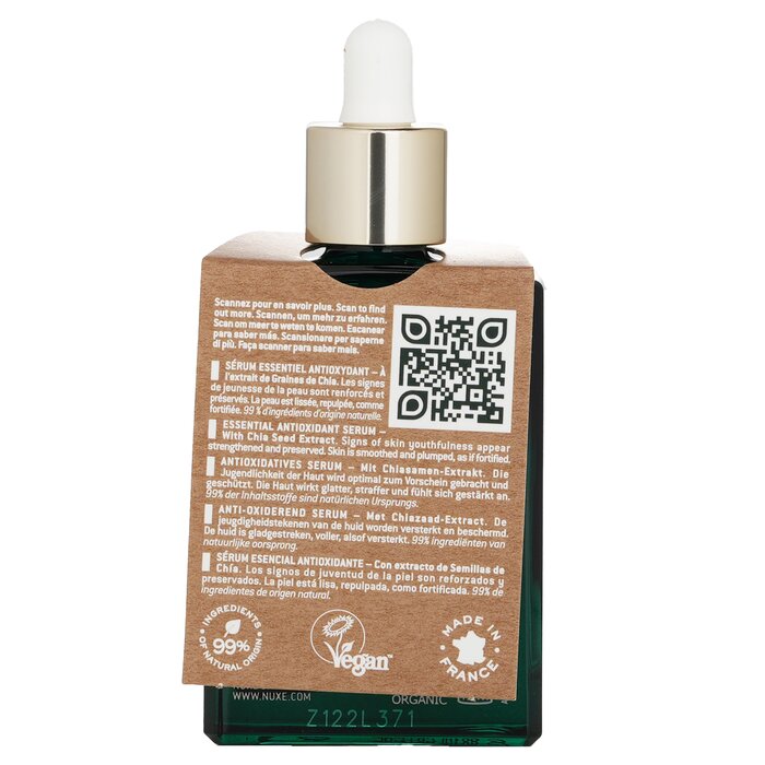 Foto 3 pulgar | Serum Nuxe Bio Organic Essential Antioxidante Con Semillas De Chía - Venta Internacional.
