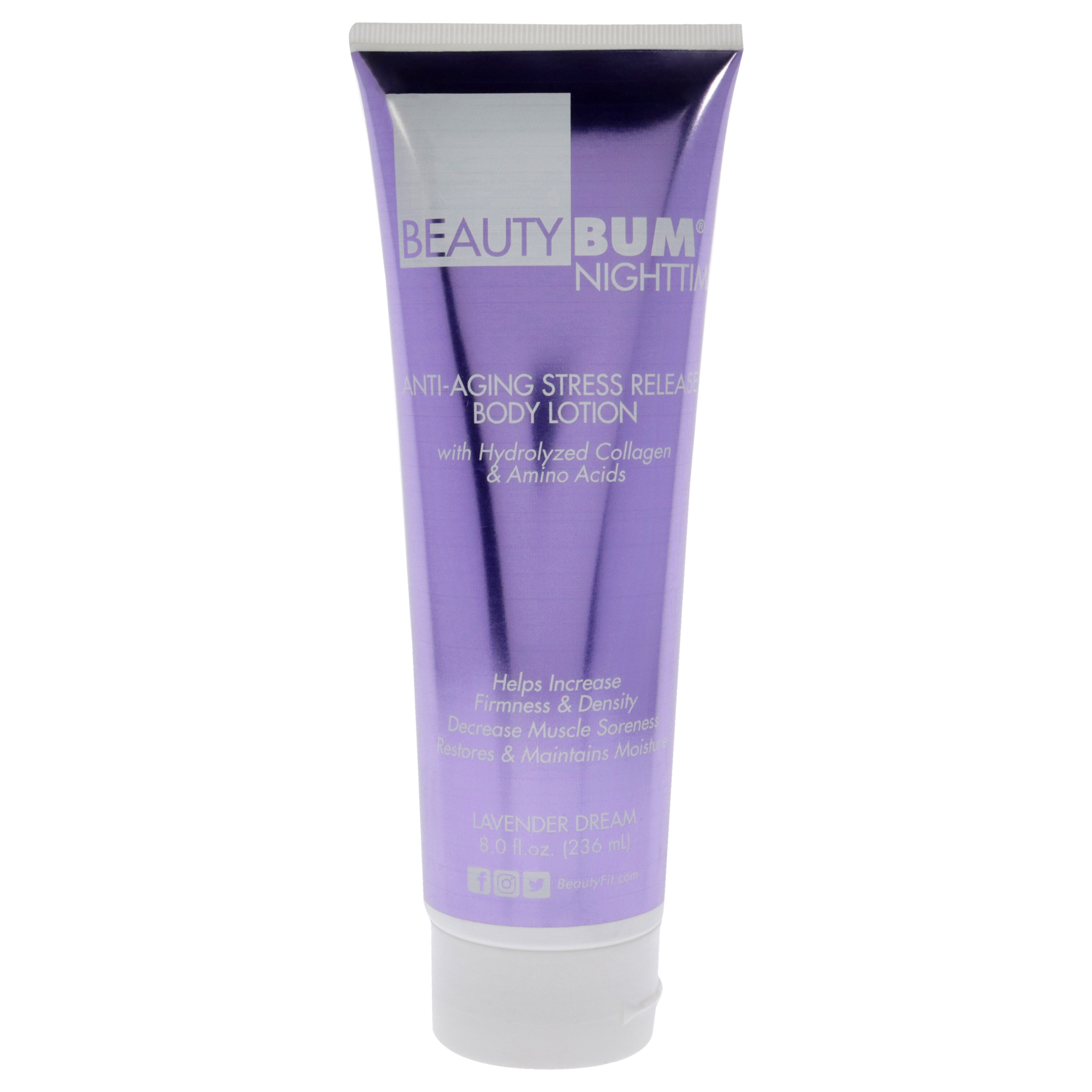 Crema Hidratante Beautyfit Beautybum Nighttime Antienvejecimiento 240 Ml - Venta Internacional.