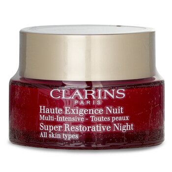 Crema Clarins Super Restorative Antiedad Correctora De Manchas Nocturnas - Venta Internacional.